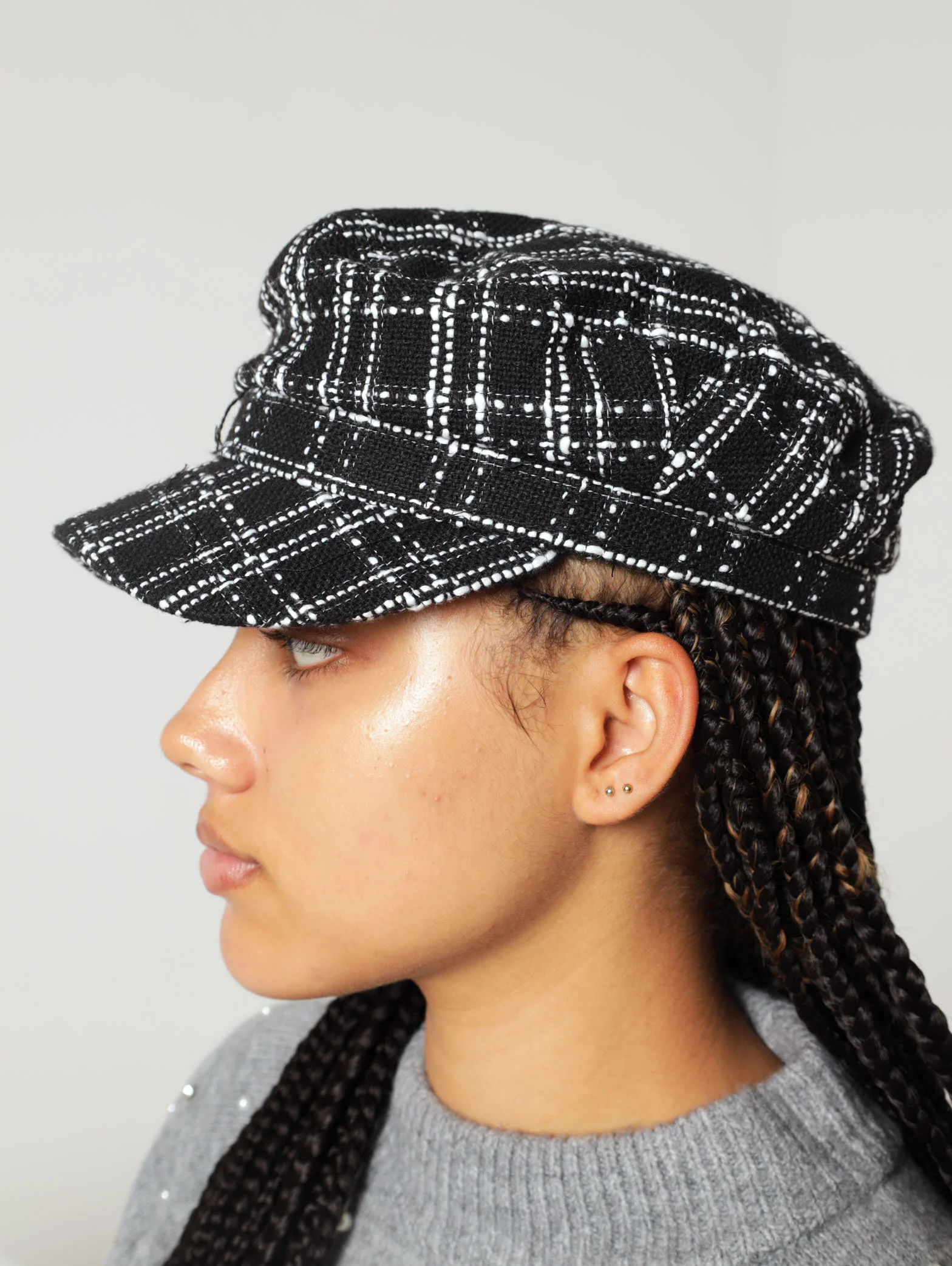 PU Poor Boy Hat - Image 2