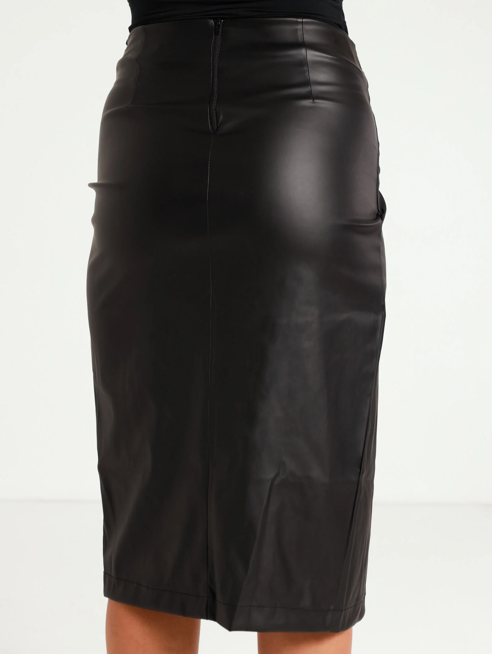 PU Wrap Skirt - Image 3