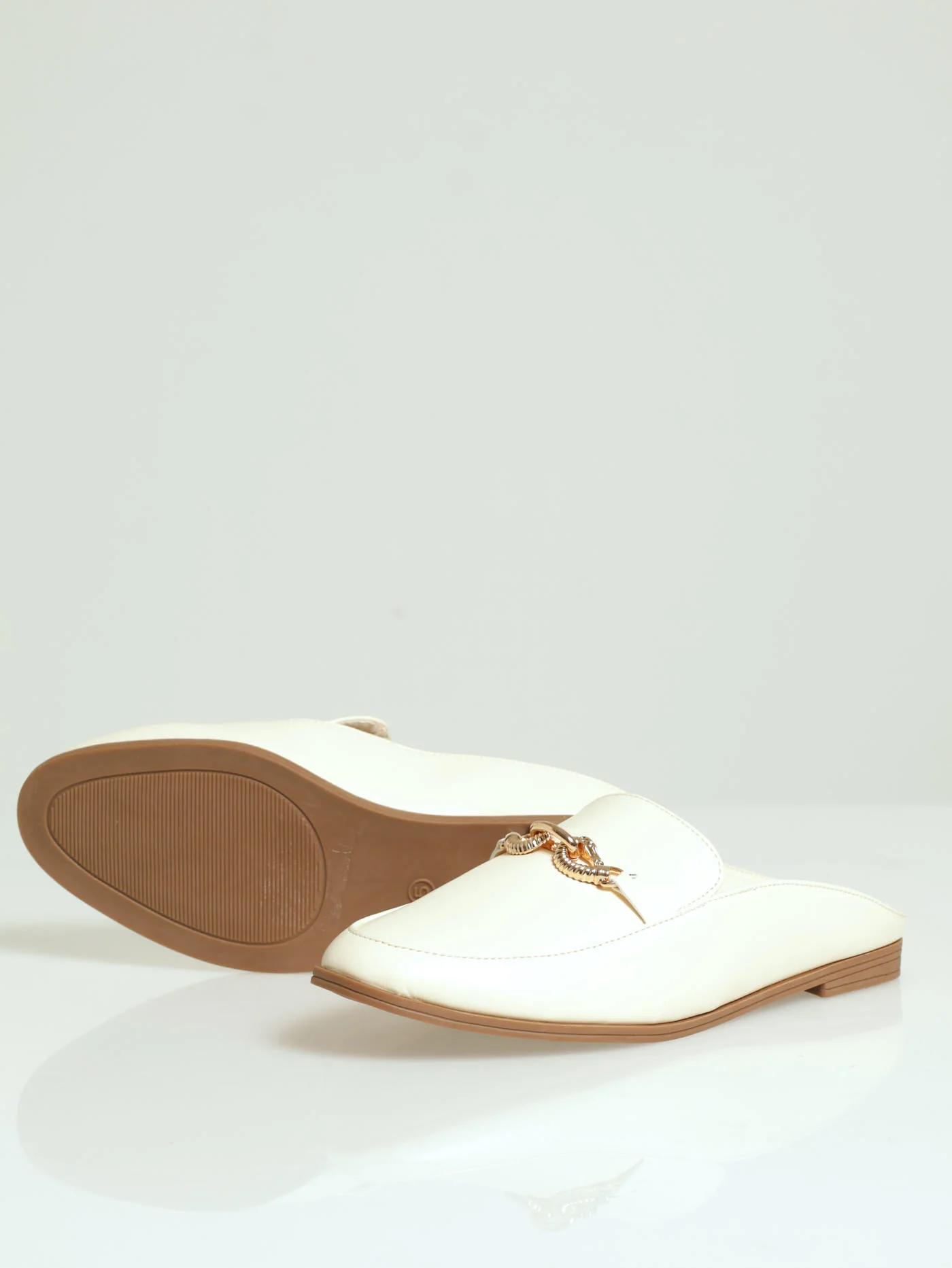 Push In Loafer With Snake Link Trim - Image 4