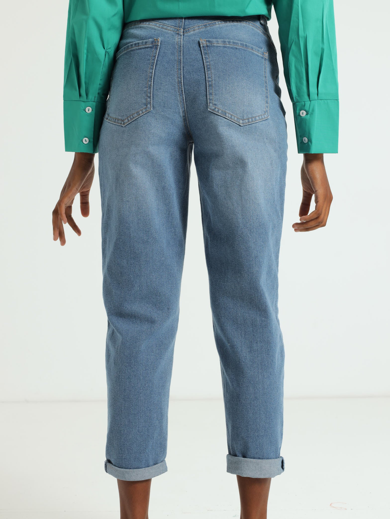 Push-Up Comfort Stretch Mom Jean - Image 3