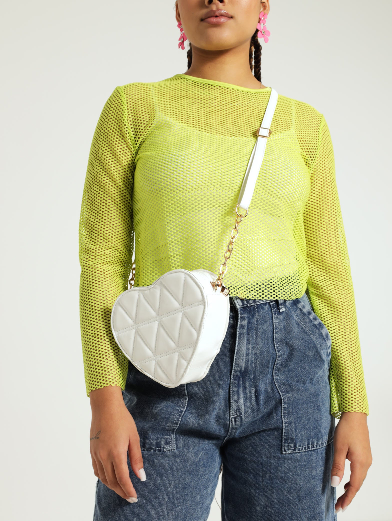 Quilted Heart Satchel