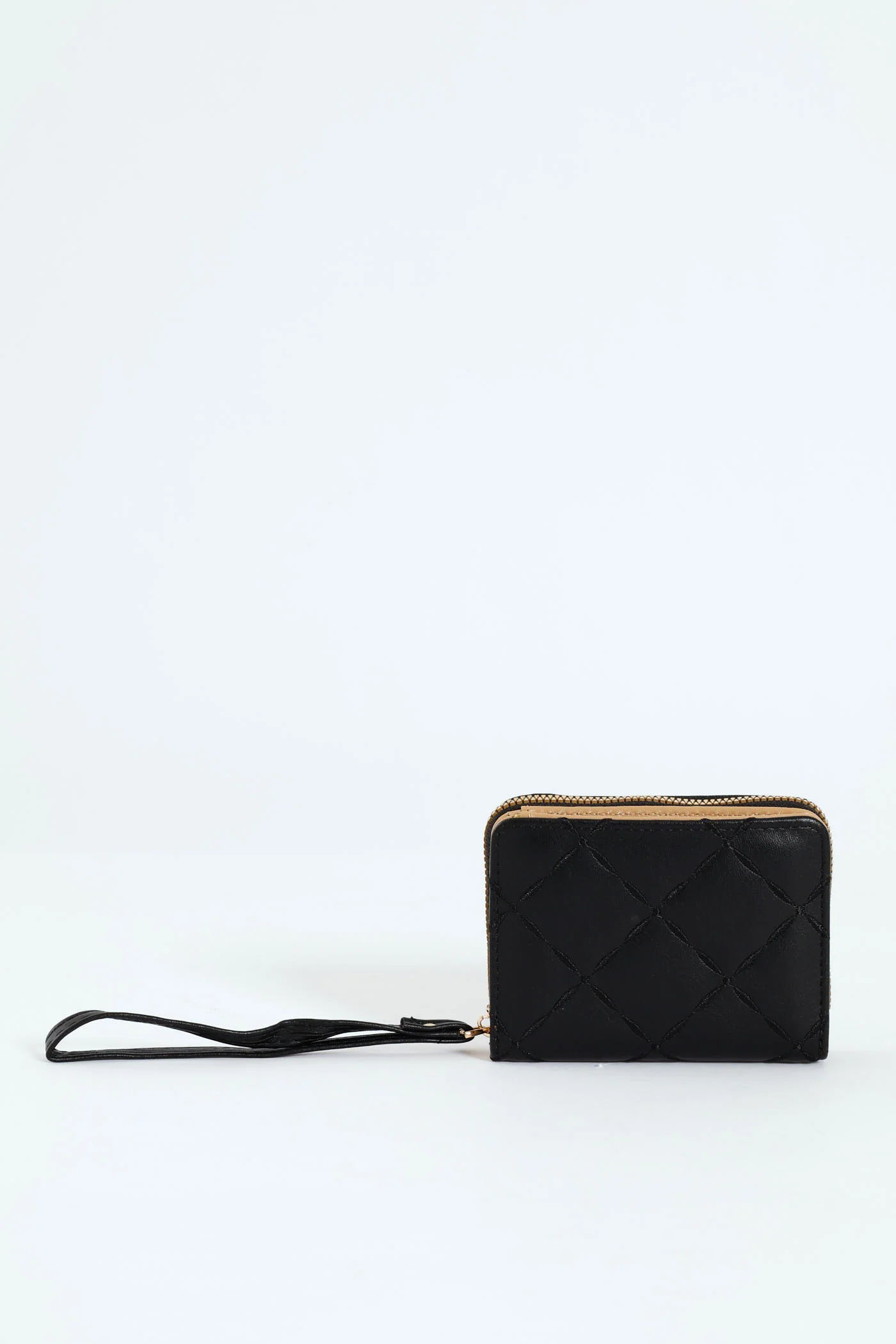Quilted Wallet - Black - Image 2