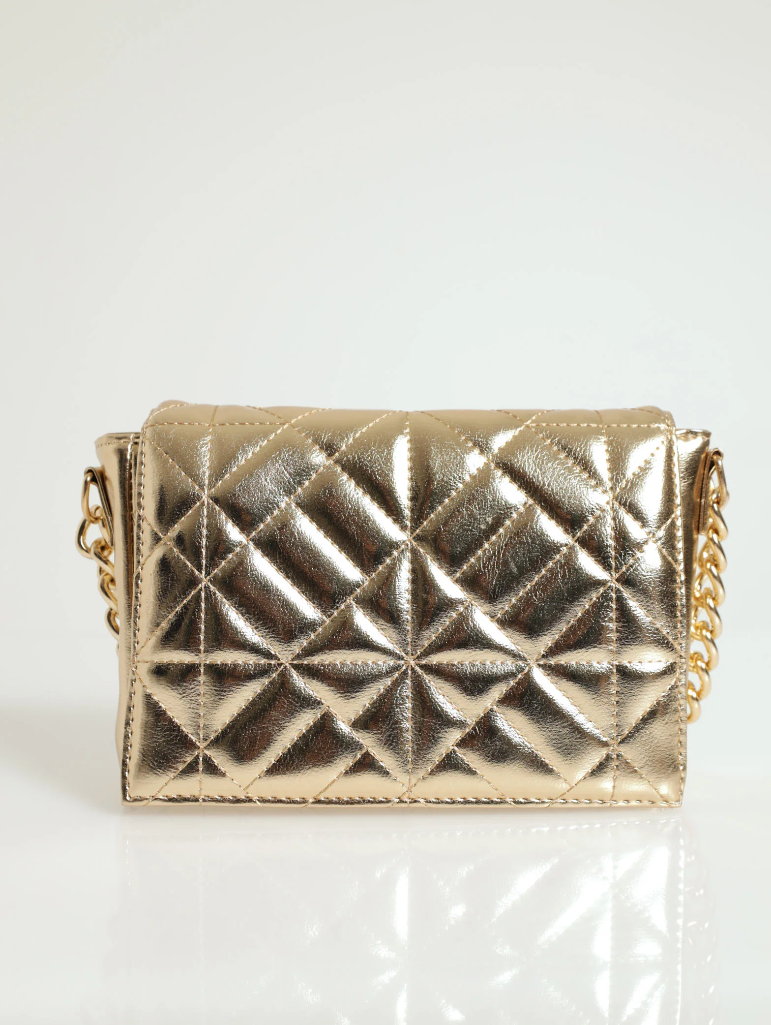 Rectangle Quilted Shoulder Bag