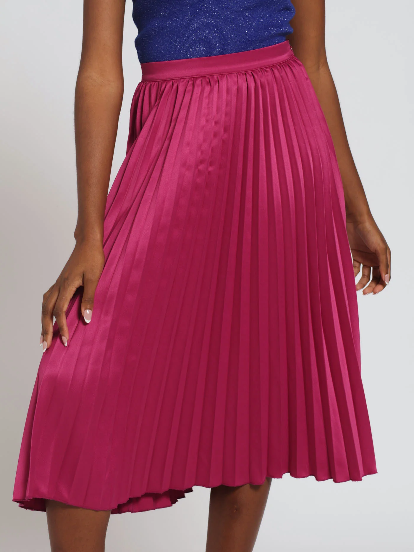 Regular Pleated Skirt - Pink