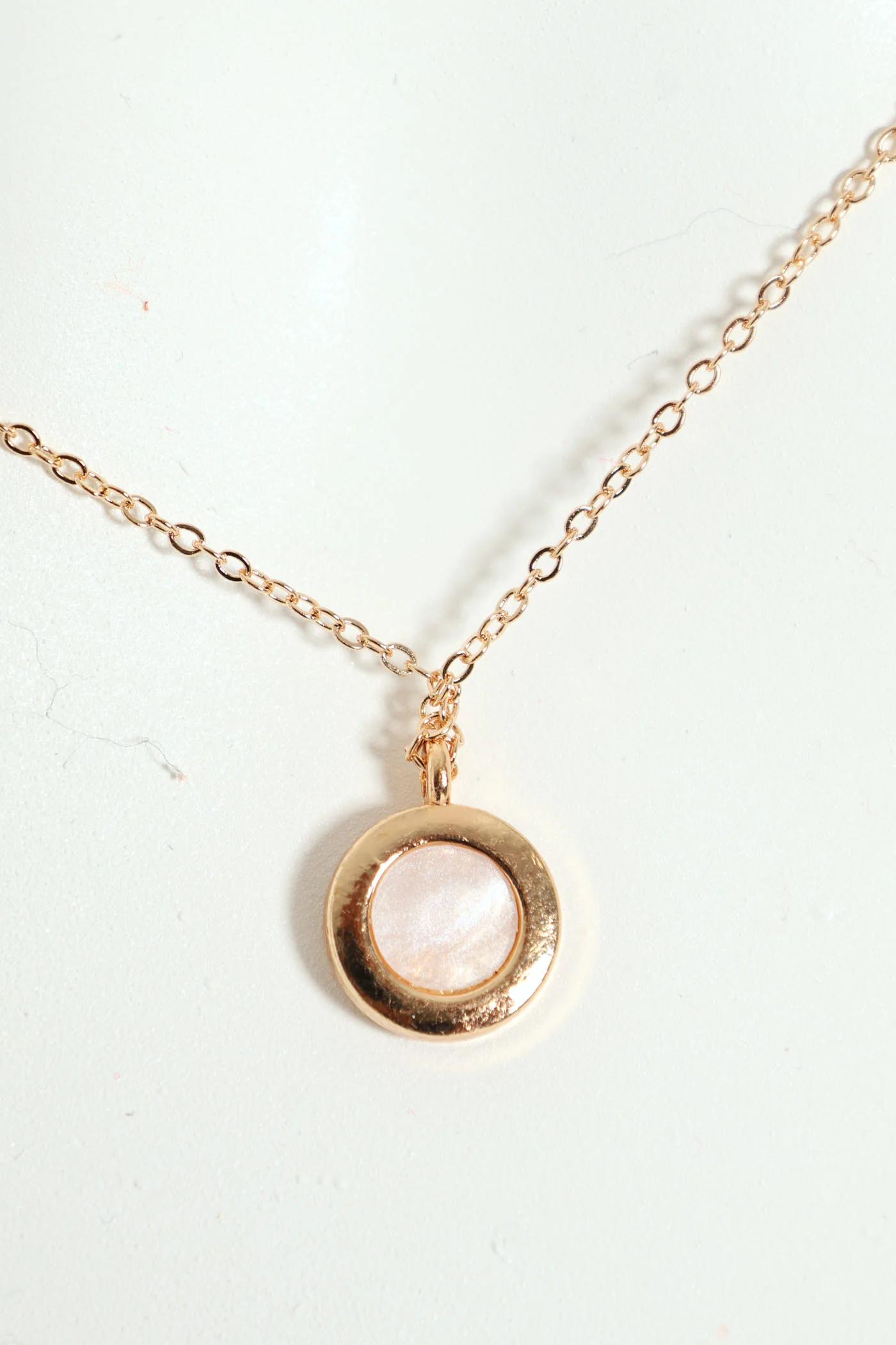 Reversible Pendant Necklace With 2 Matching Earring Sets - Gold - Image 2