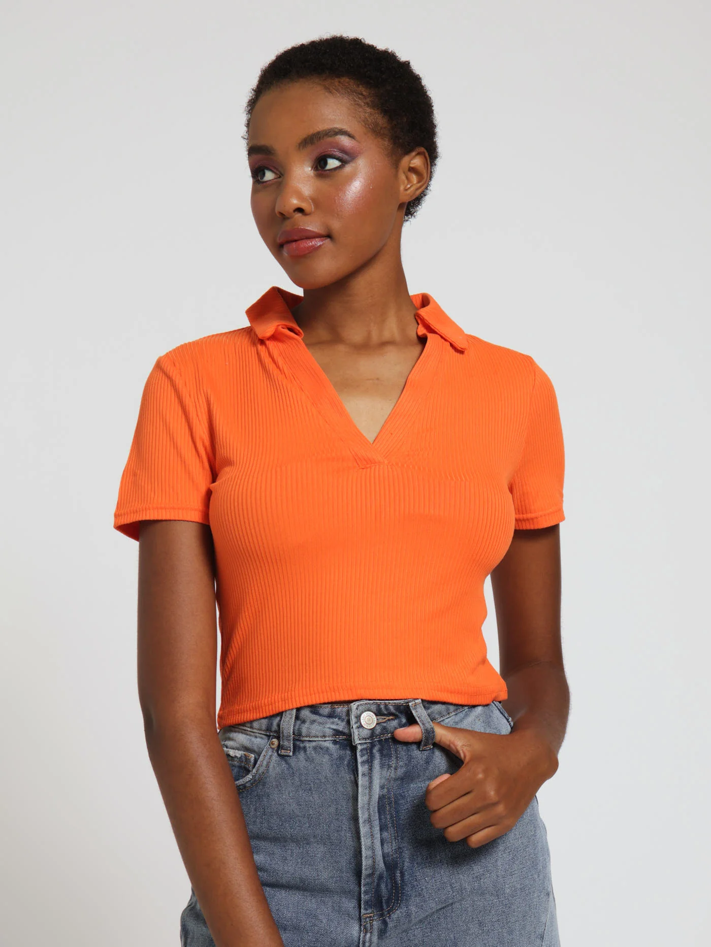 Rib Golfer - Orange