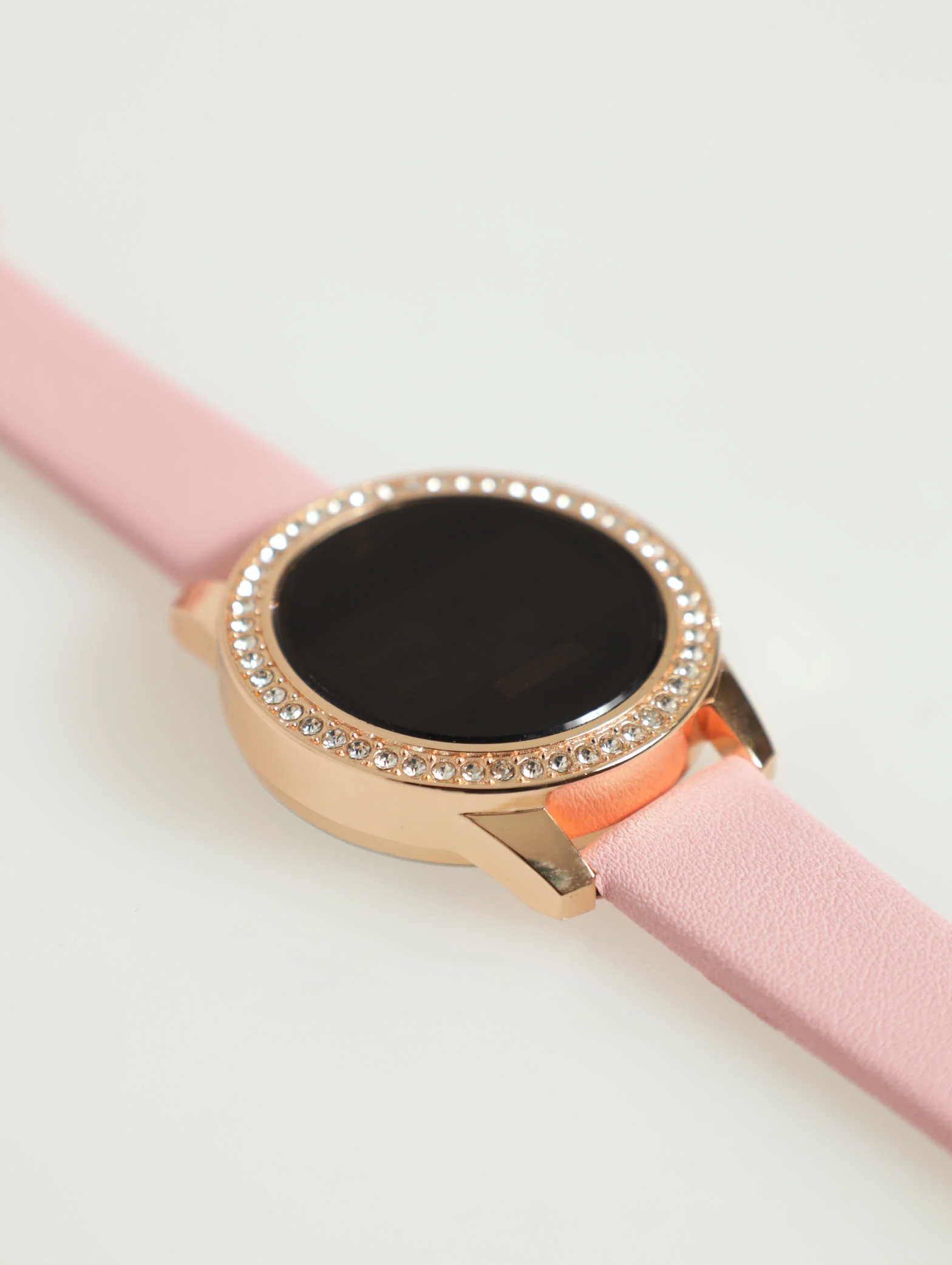 Round Rubber Strap Digital Watch - Image 2