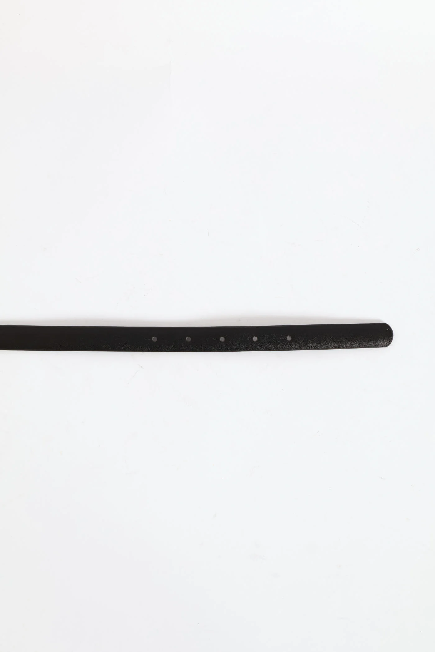 Saddle Buckle Belt - Black - Image 3
