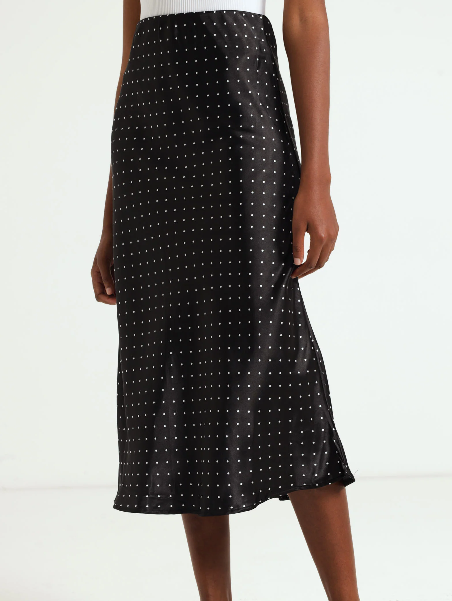 Satin Slip Skirt - Image 2