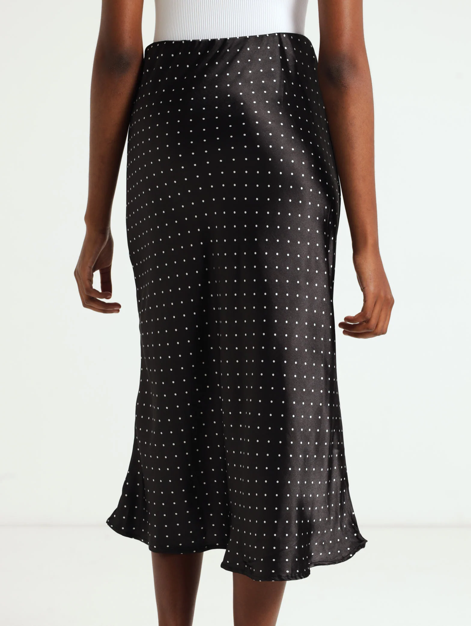 Satin Slip Skirt - Image 3