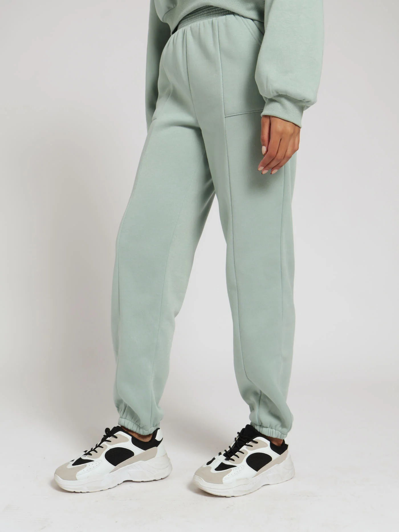 Seam Front Jogger - Sage - Image 2