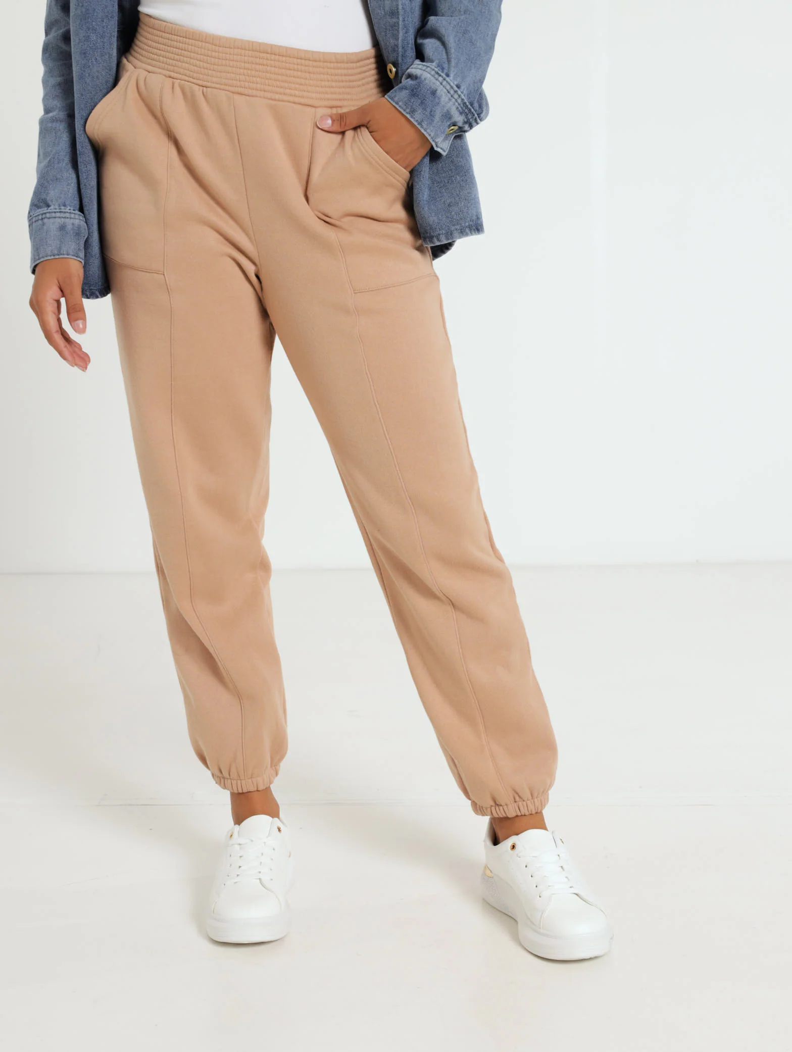 Seam Front Pocket Detail Jogger