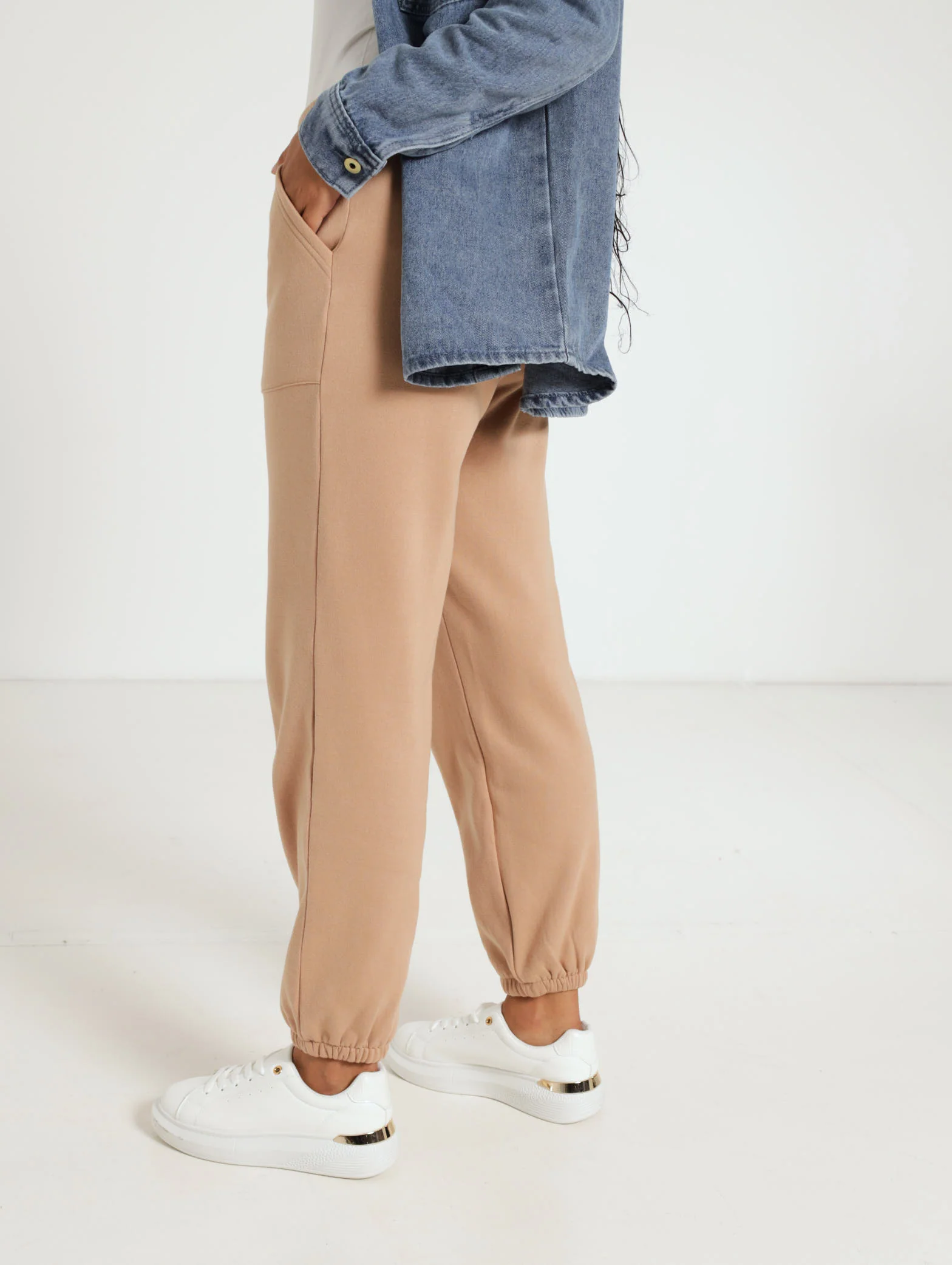 Seam Front Pocket Detail Jogger - Image 3
