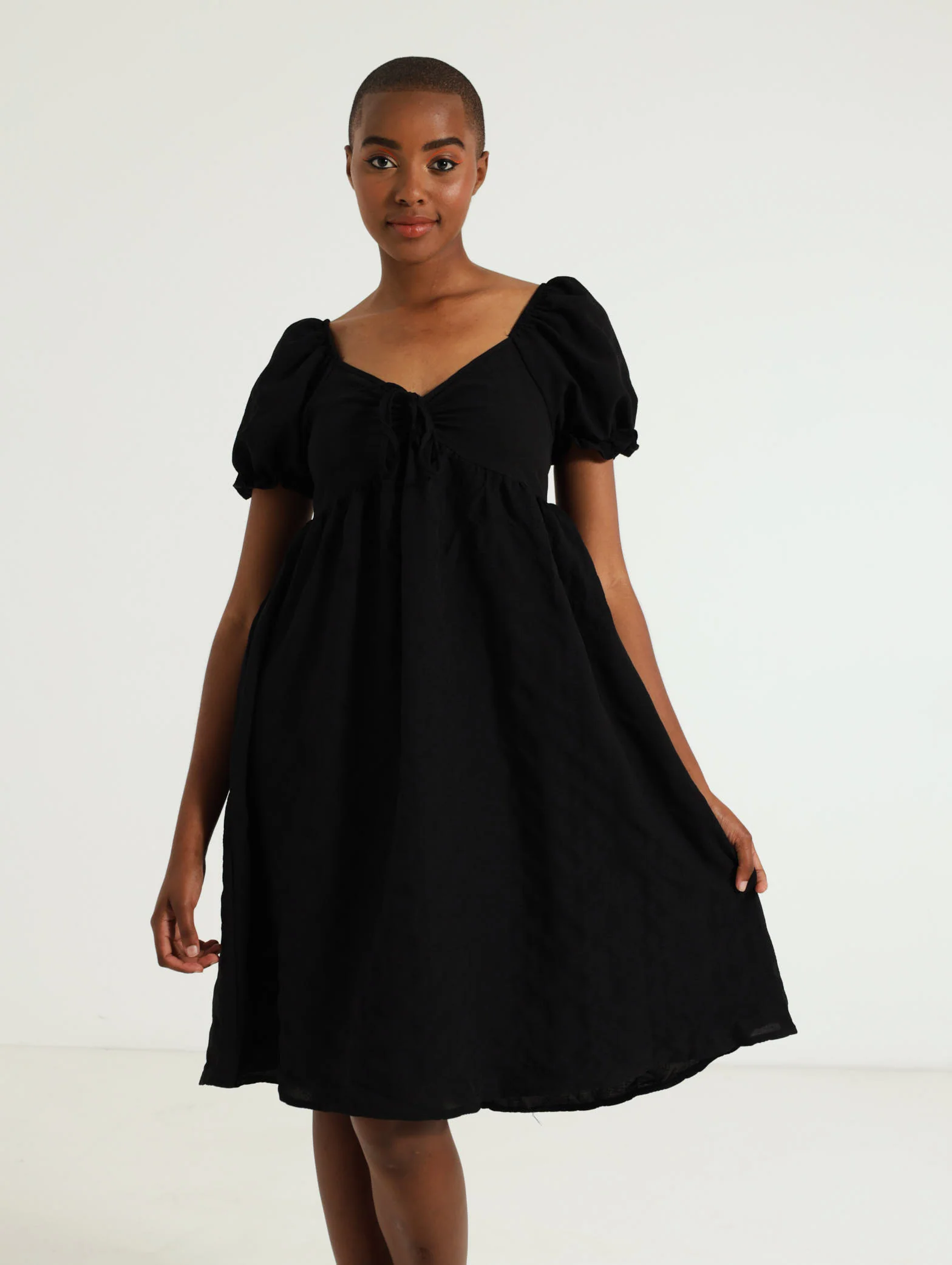 Seersucker Mini Dress