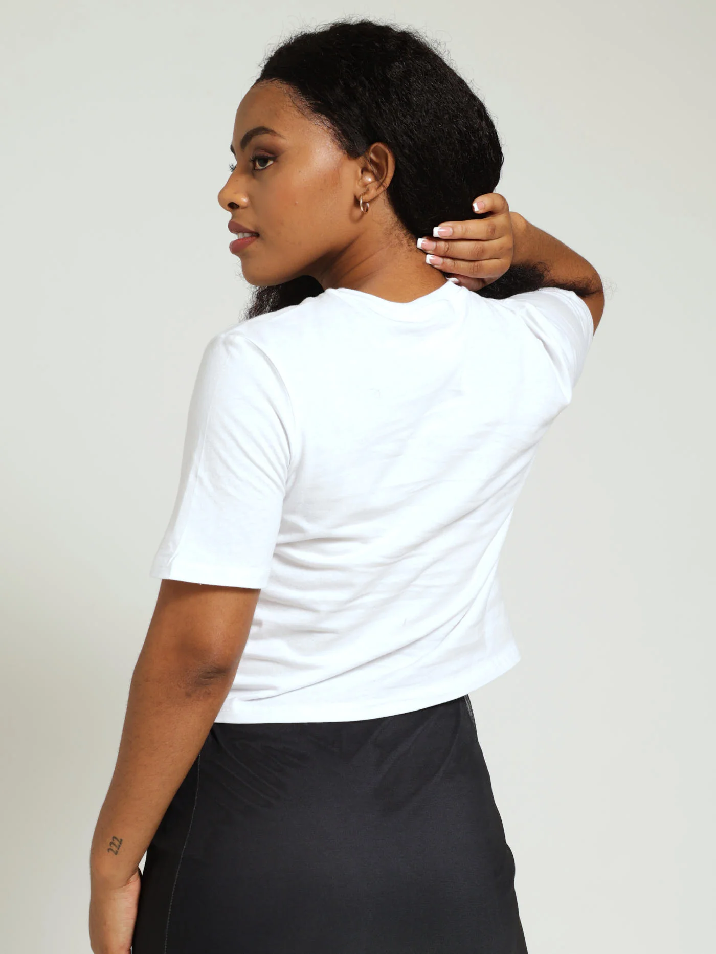 Selfie Icon Screen Tee - White - Image 3