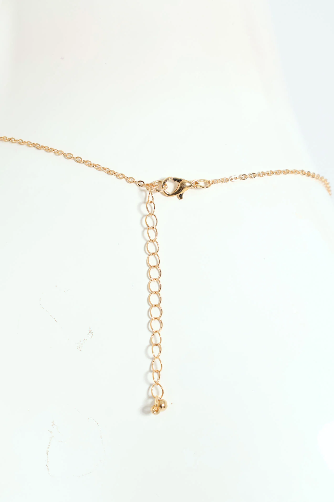 Shell Pendant Necklace - Gold - Image 3