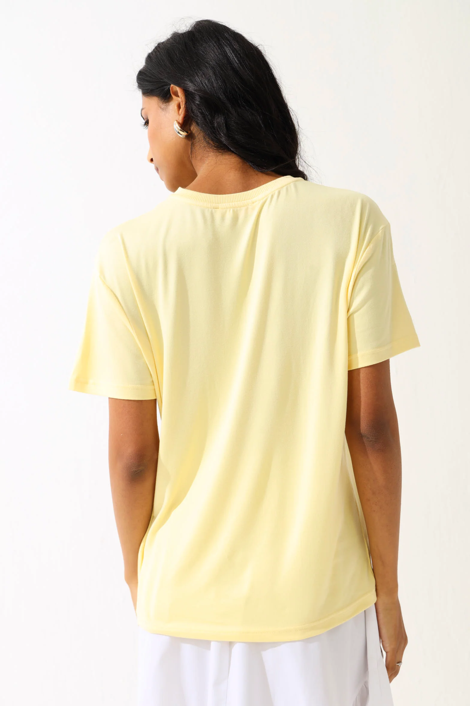 Sicilia Screen Tee - Yellow - Image 4