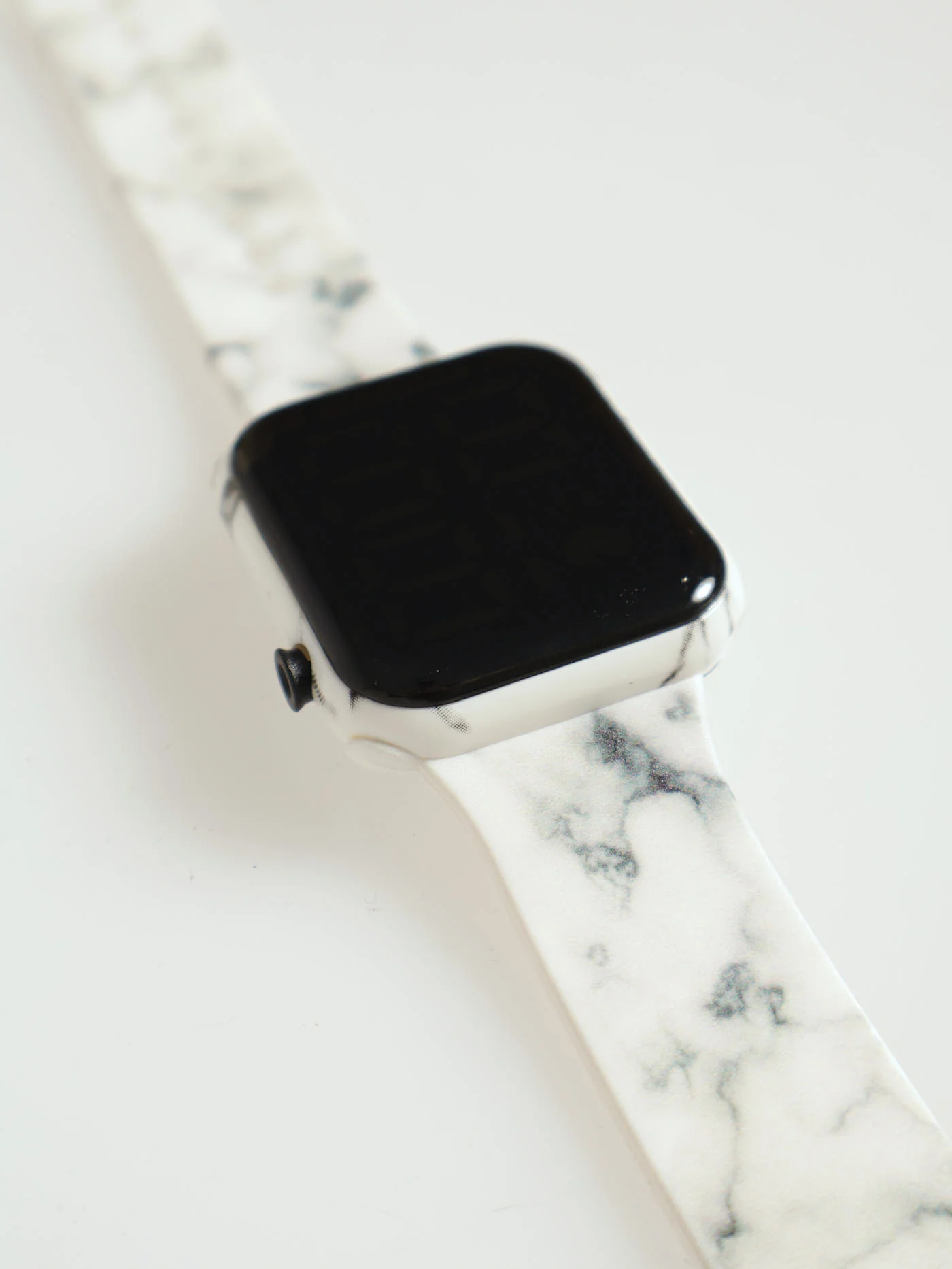 Silicone Printed Strap Square Watch - Image 2