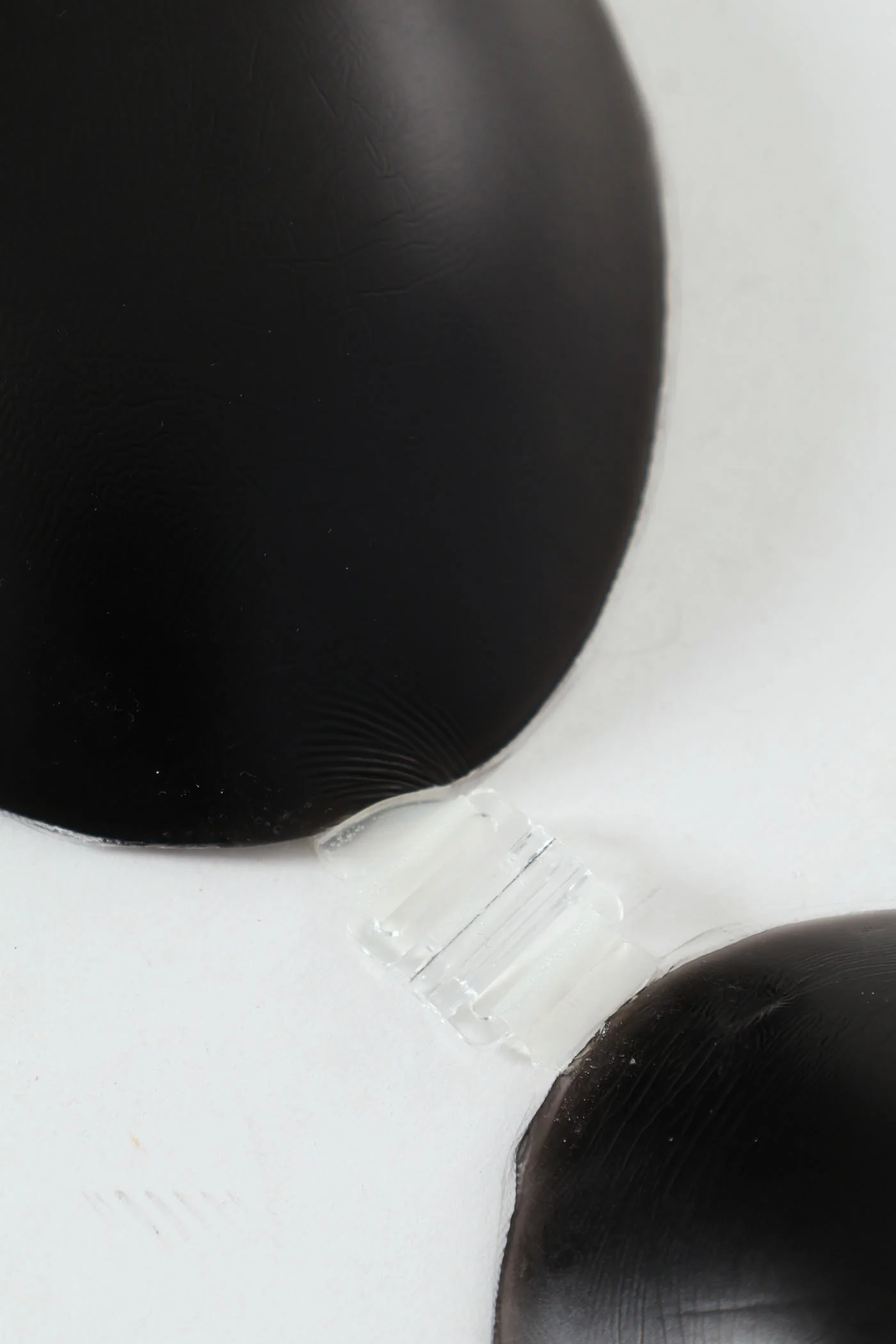 Silicone Stick On Bra - Black - Image 3