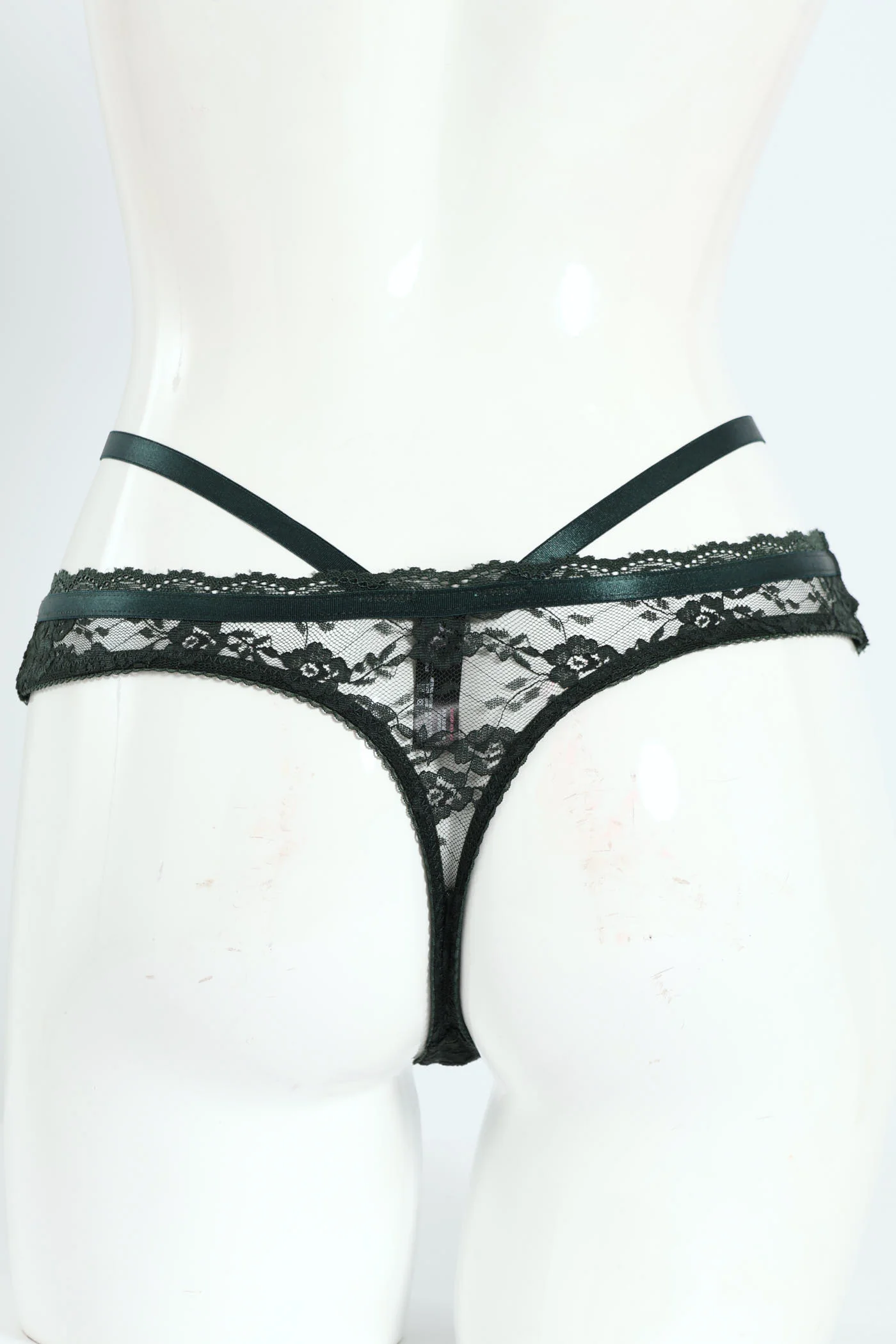 Single G-String - Dark Green - Image 2