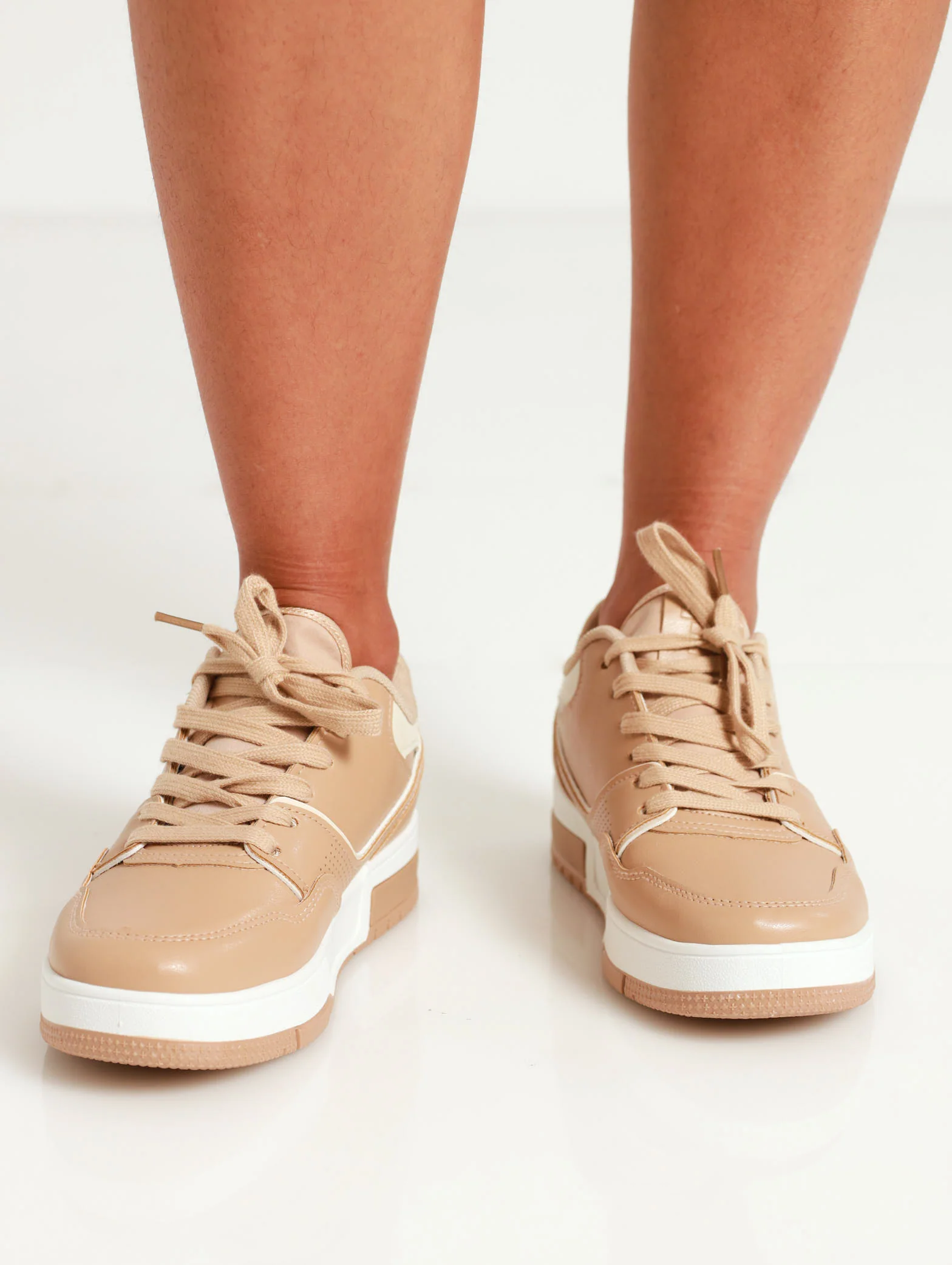 Skater With Pin Punch Detail Sneaker - Image 2