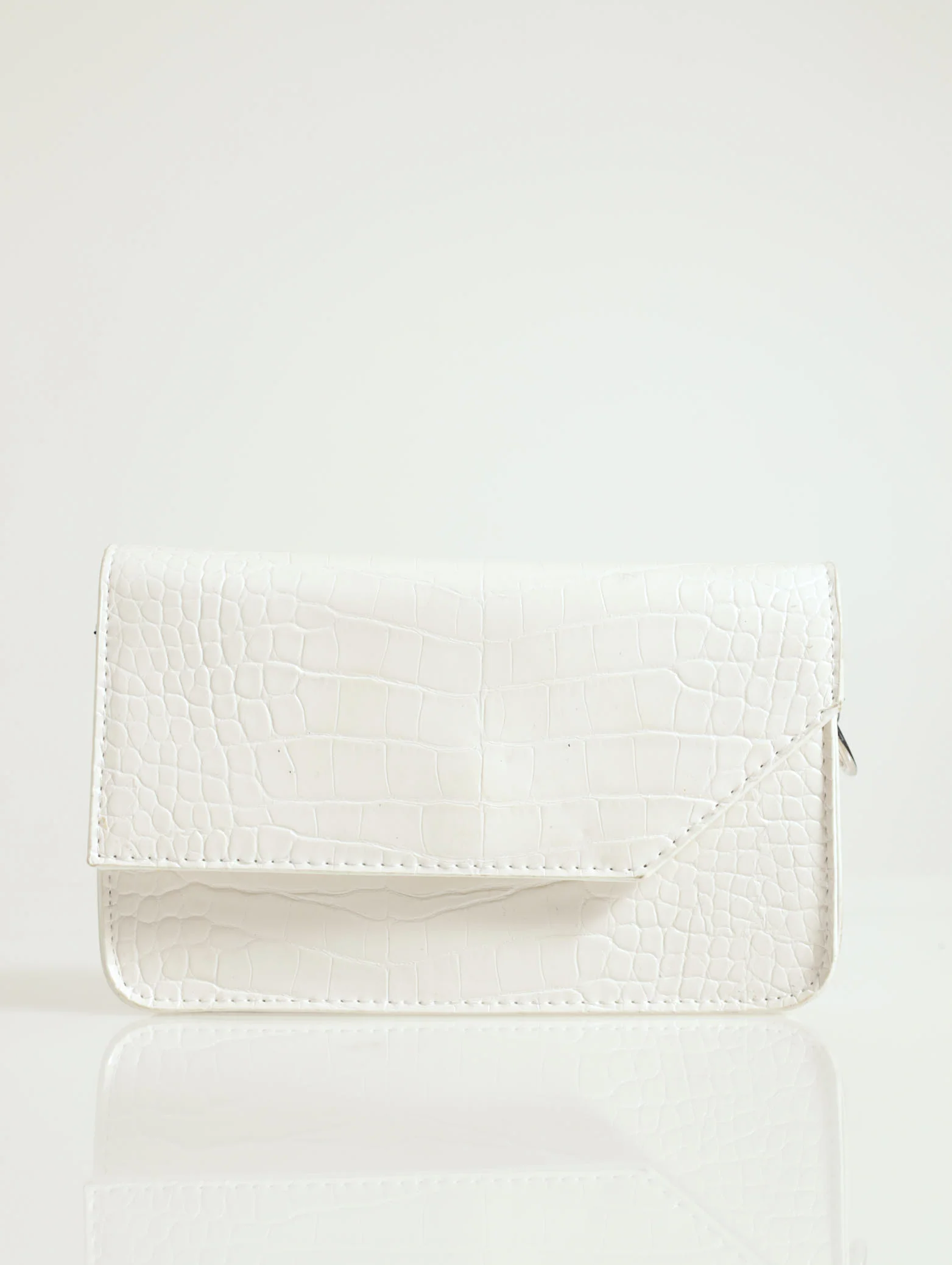 Slanted Flapover Satchel
