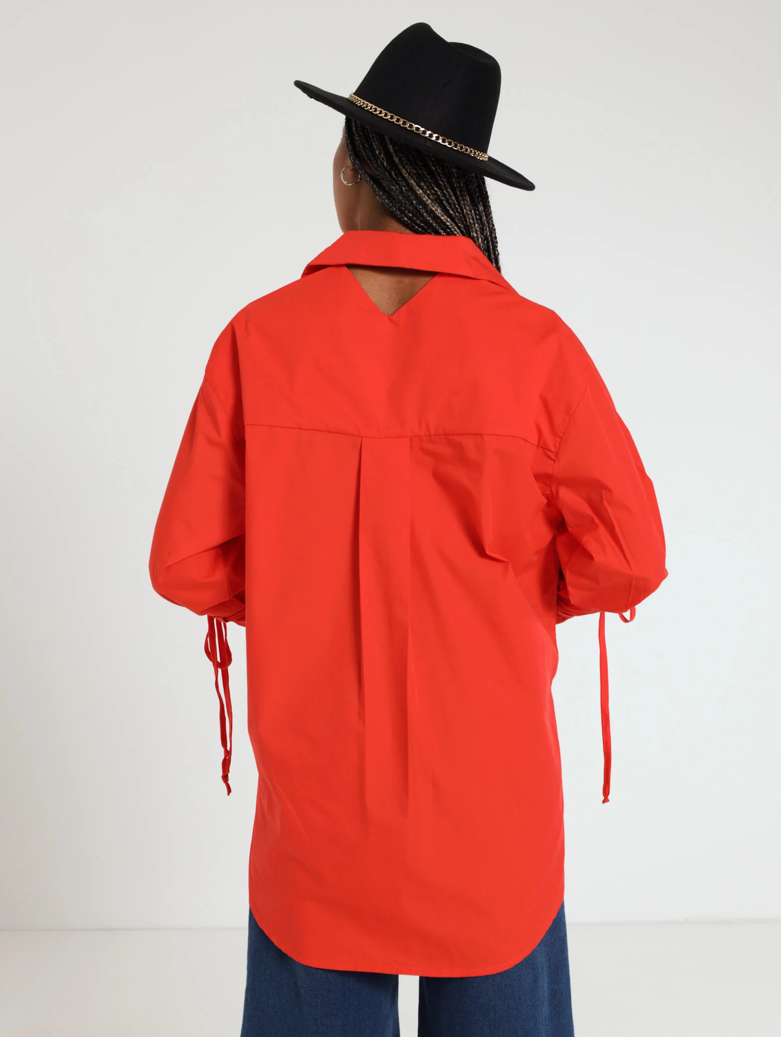 Sleeve Tie Detail Shirt - Image 3