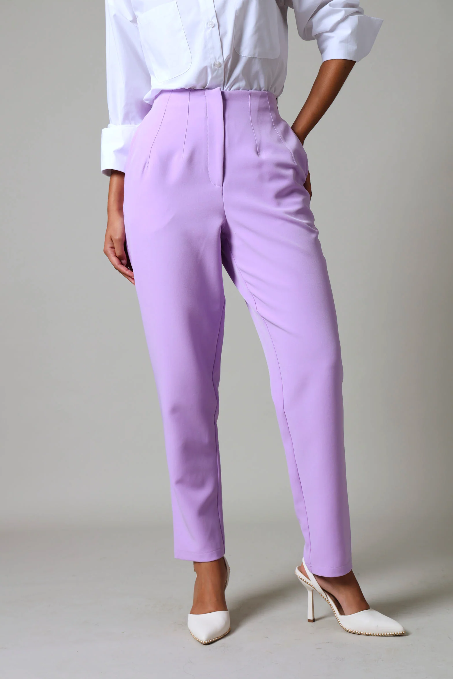 Slimleg Pants - Lilac