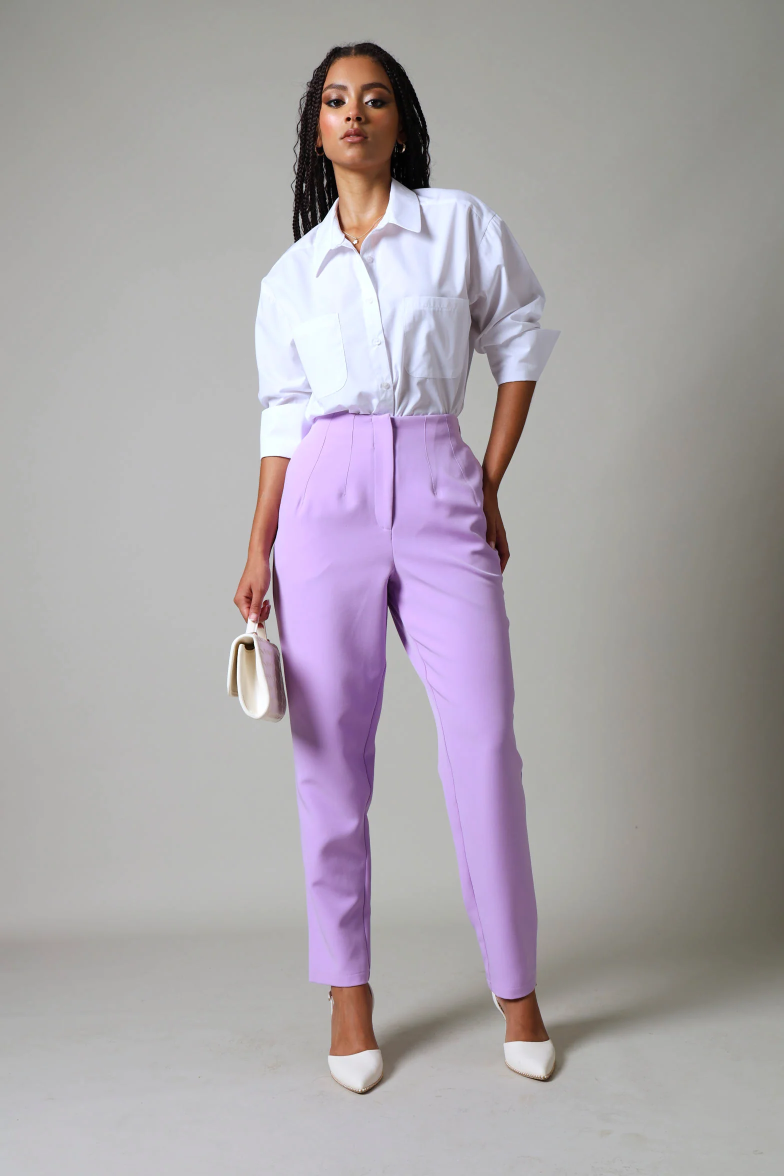 Slimleg Pants - Lilac - Image 5