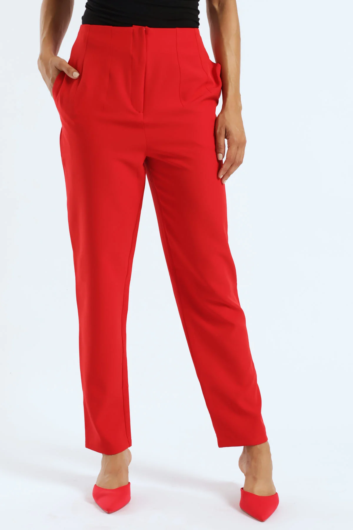 Slimleg Pants - Red