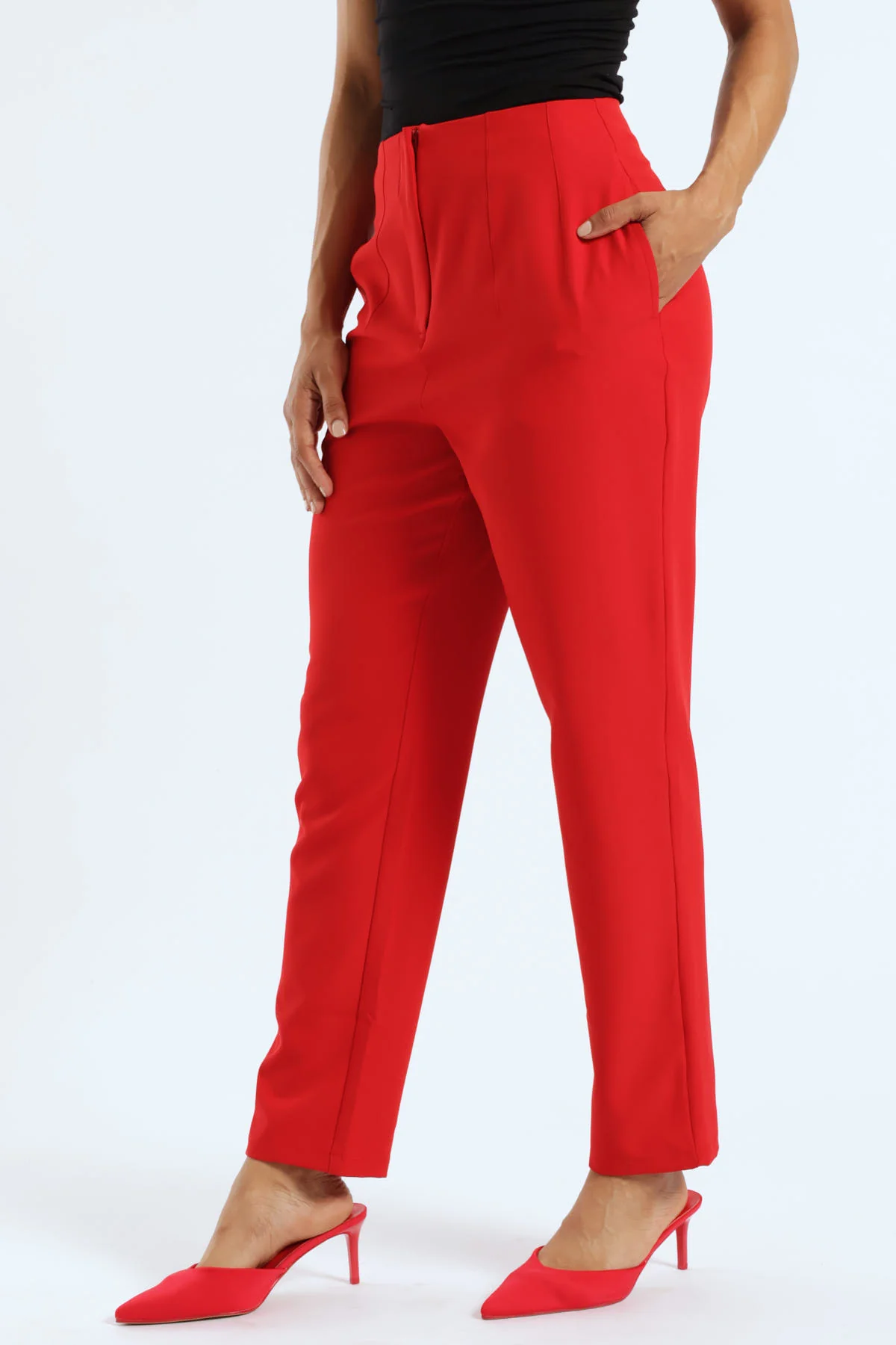 Slimleg Pants - Red - Image 3