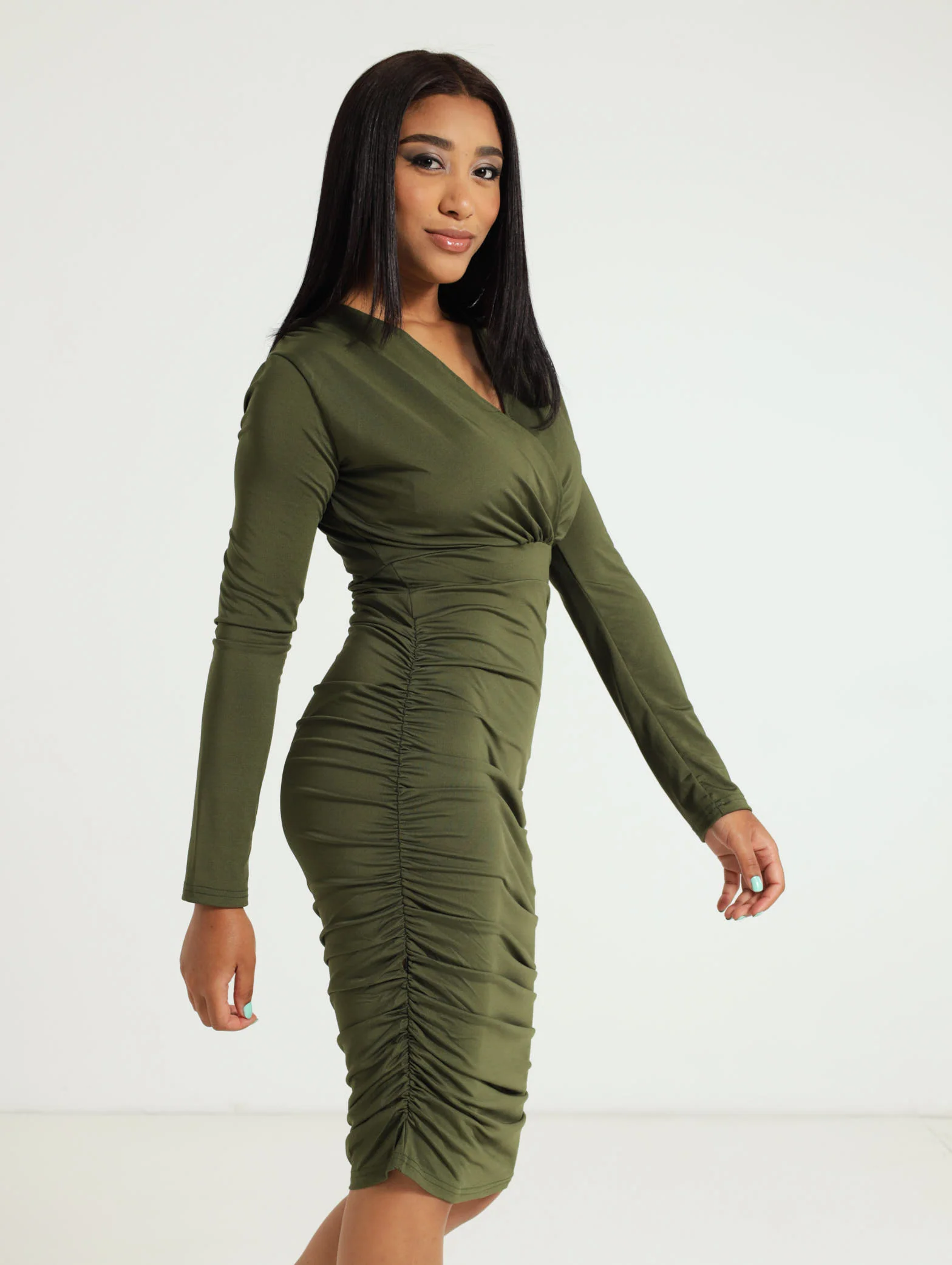 Slinky Bodycon Dress - Image 2