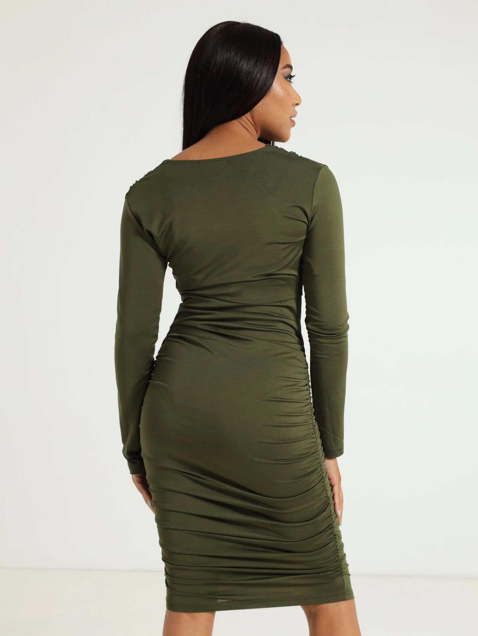 Slinky Bodycon Dress - Image 3