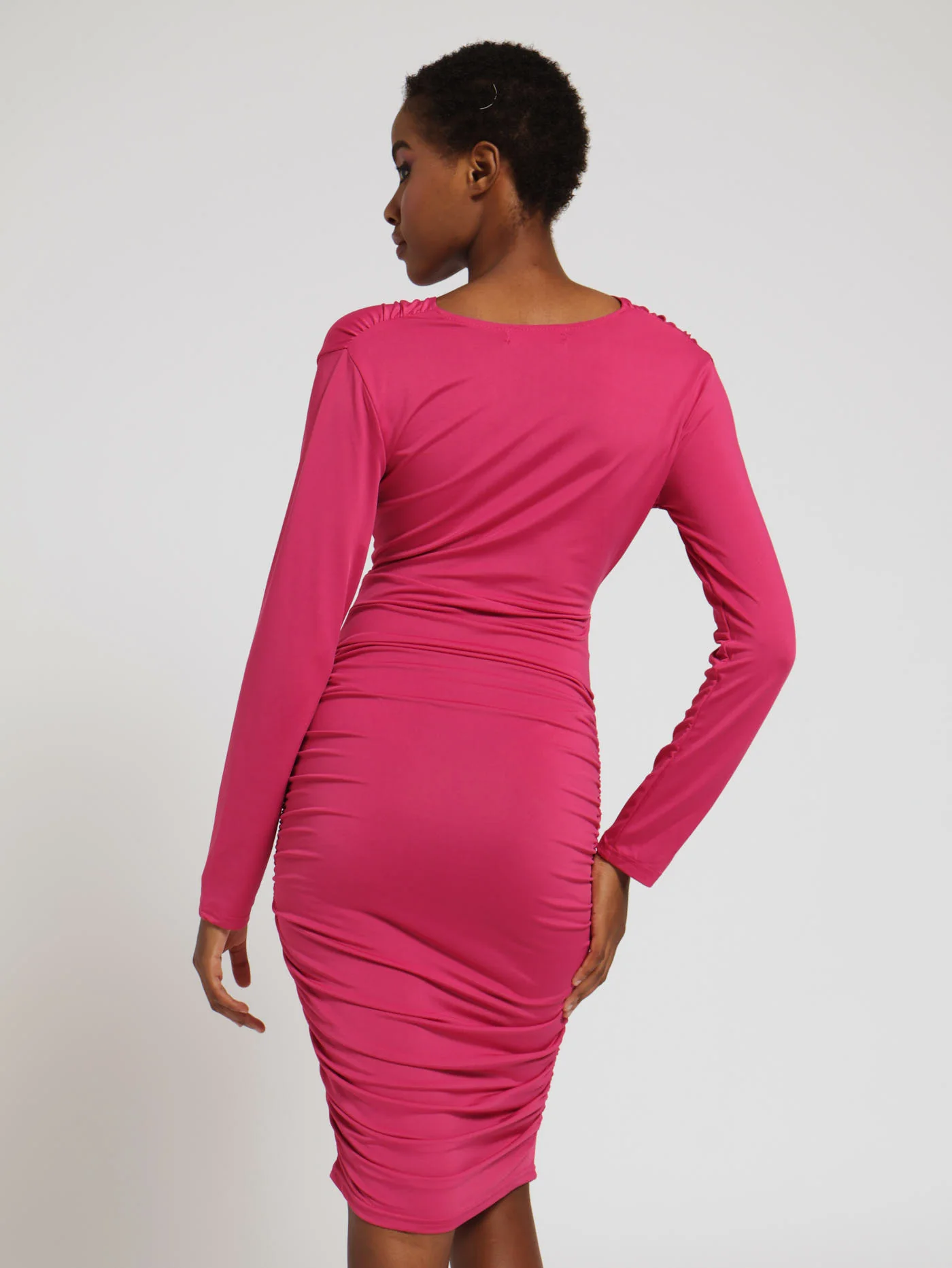 Slinky Bodycon Dress - Image 3