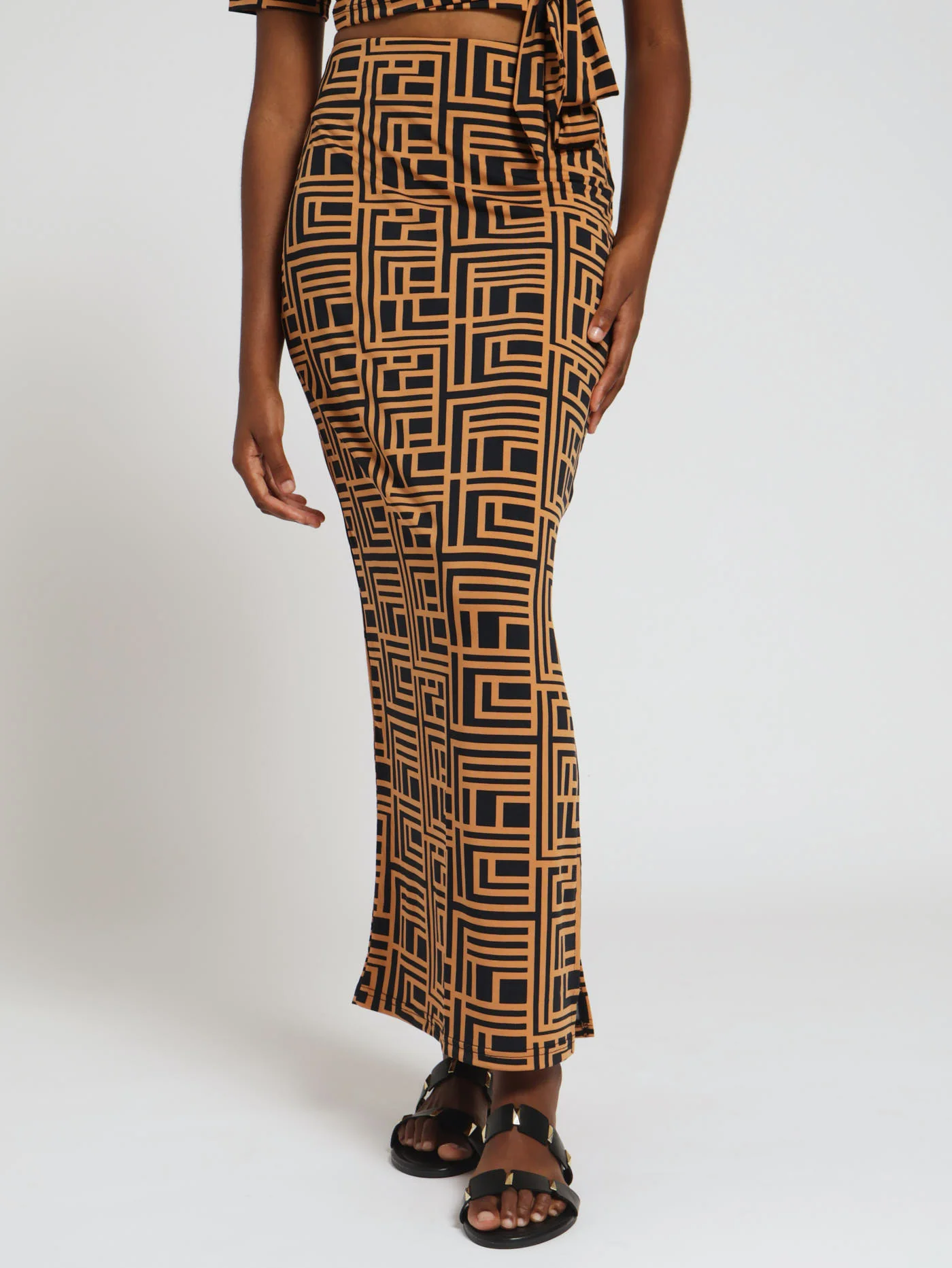 Slinky Maxi Skirt