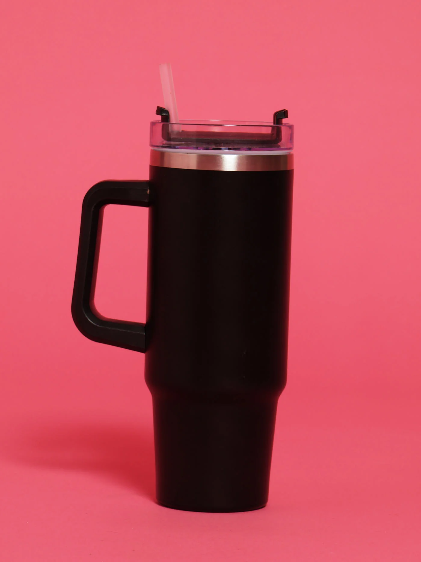Slogan Large Cup - Black - Image 3