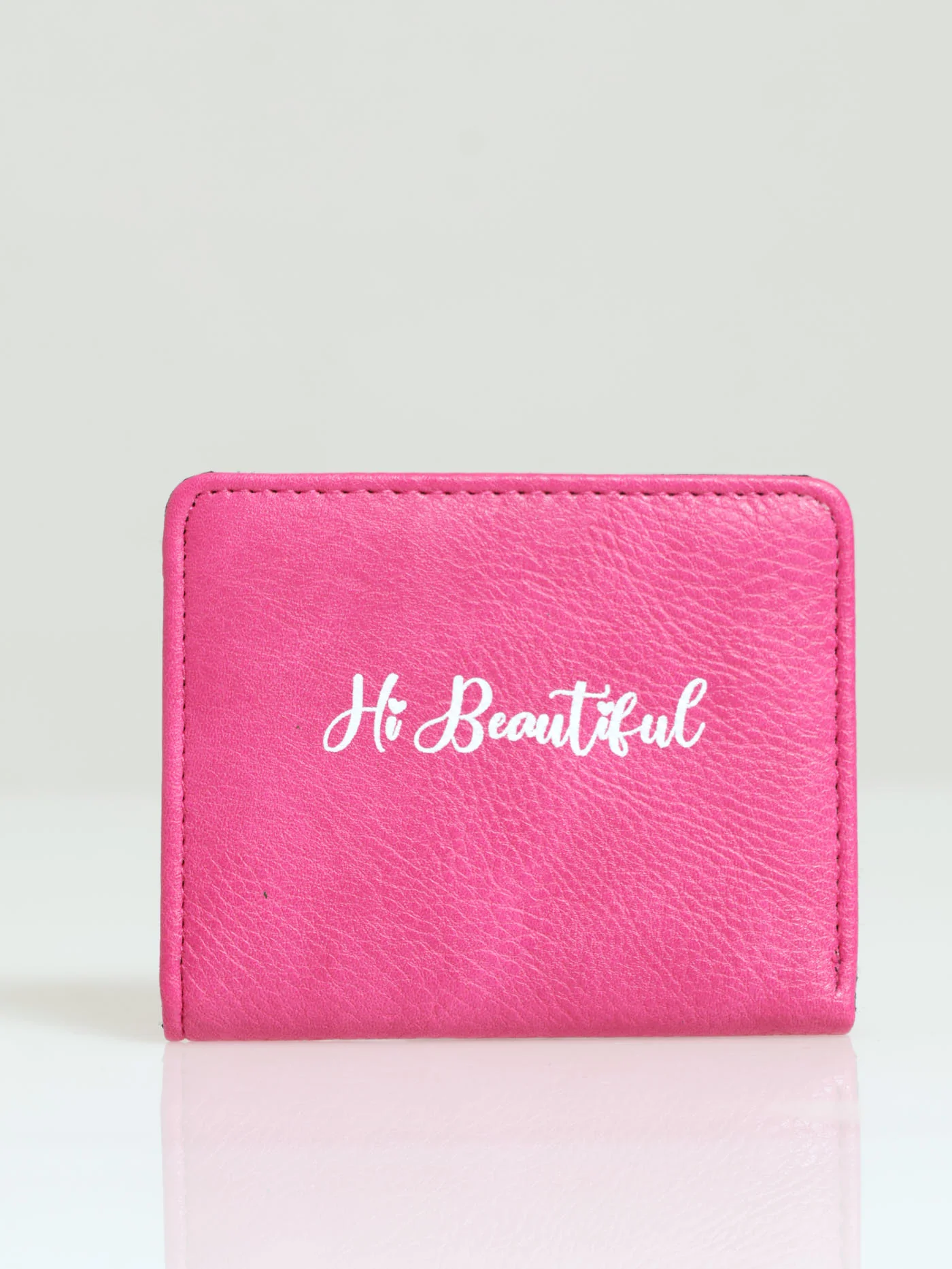 Slogan Wallet - Cerise