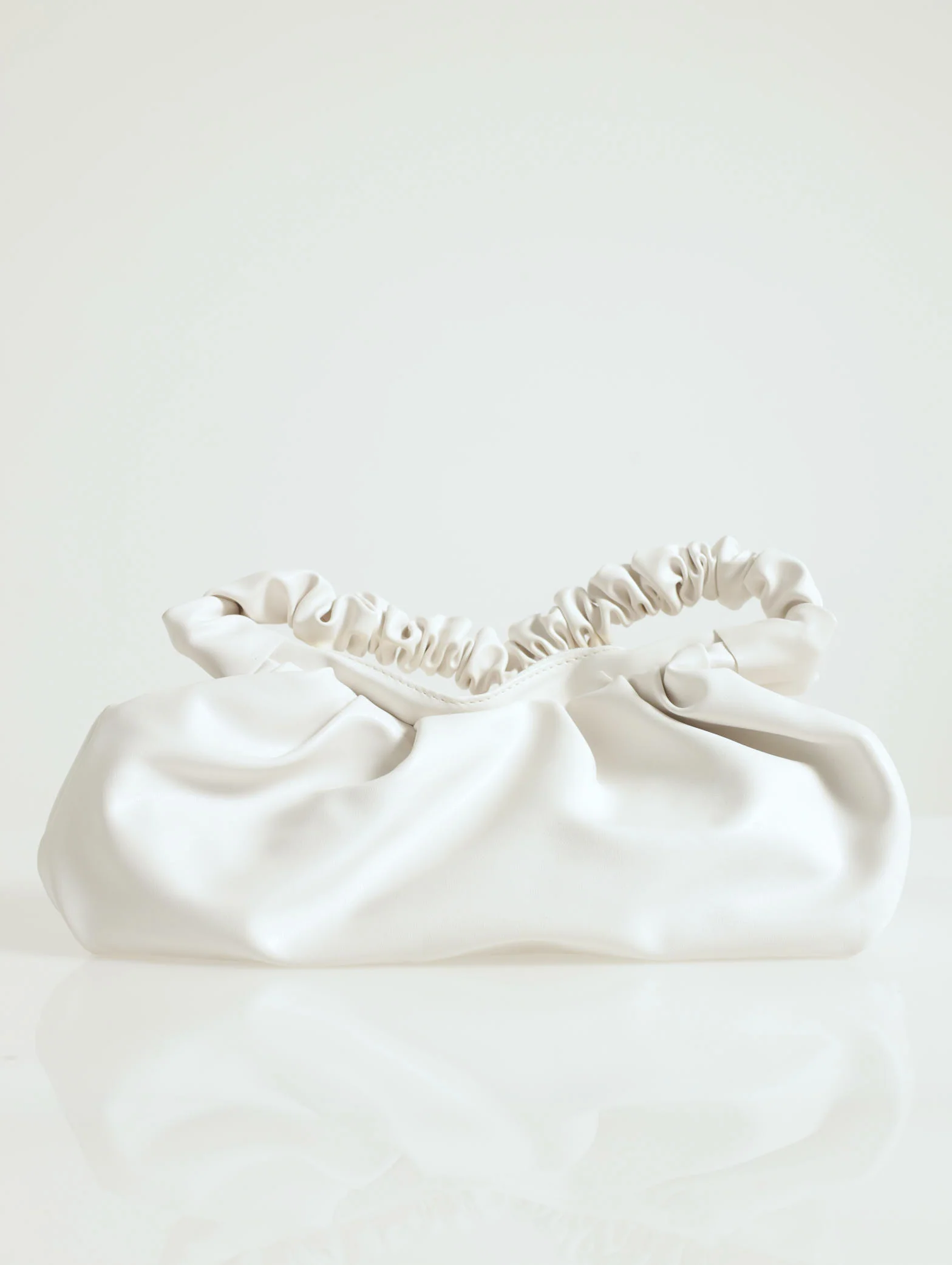 Soft Rouched Shoulder Bag - Image 3