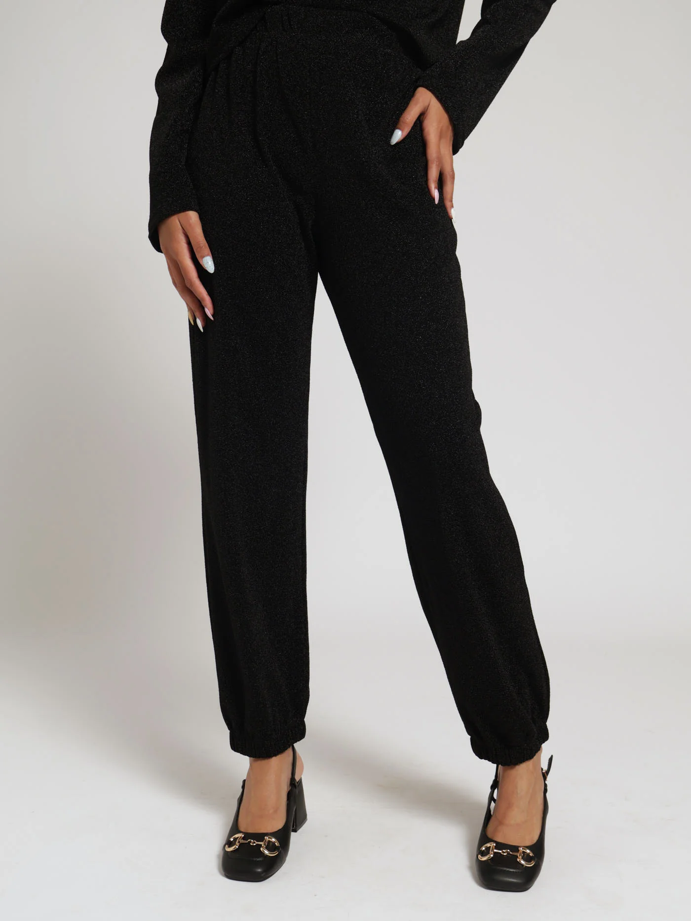 Sparkle Jogger - Black