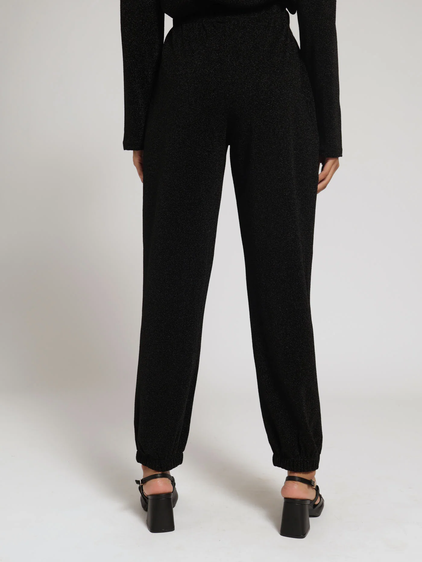 Sparkle Jogger - Black - Image 3