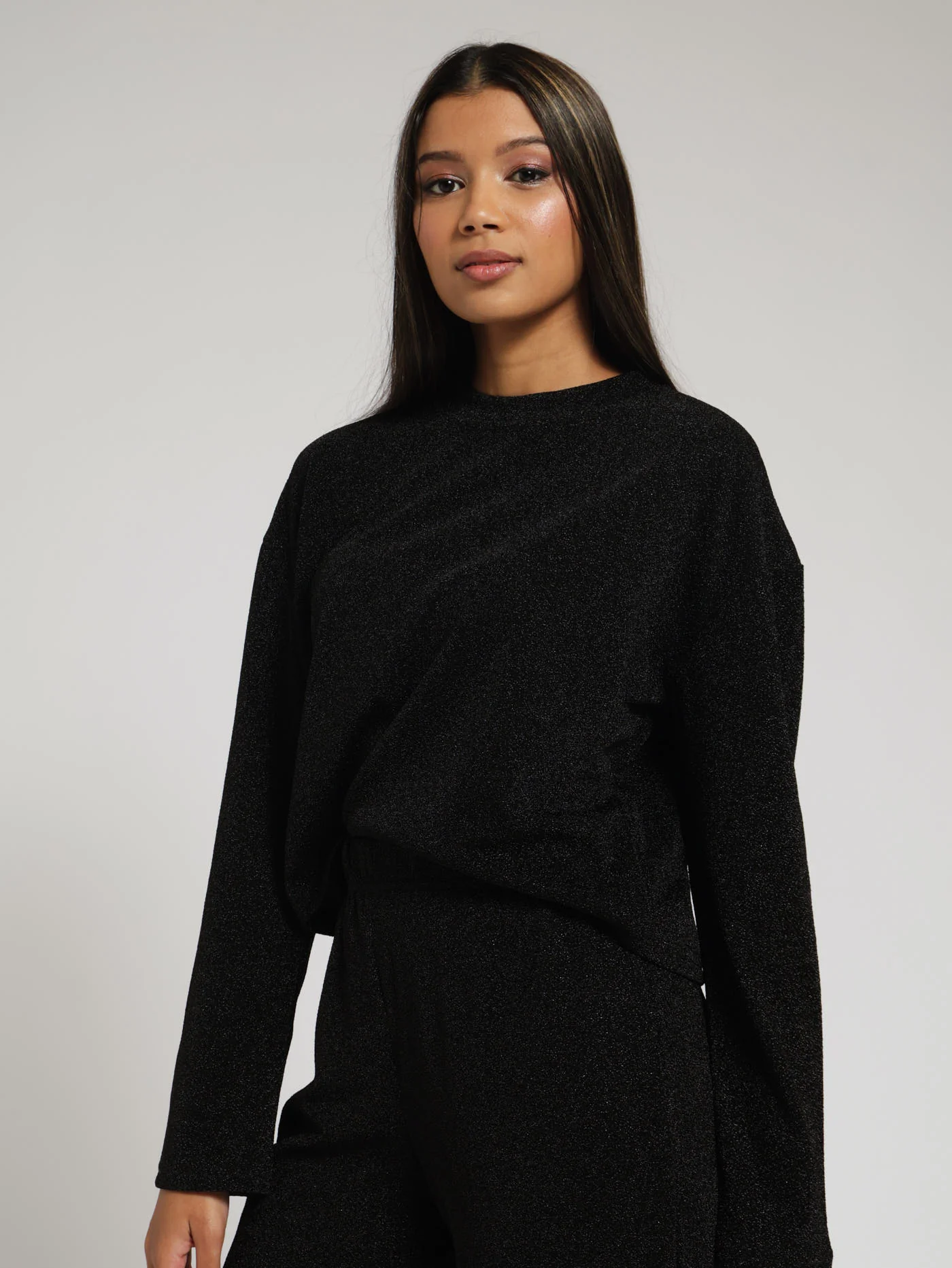Sparkle Pullover - Black - Image 2
