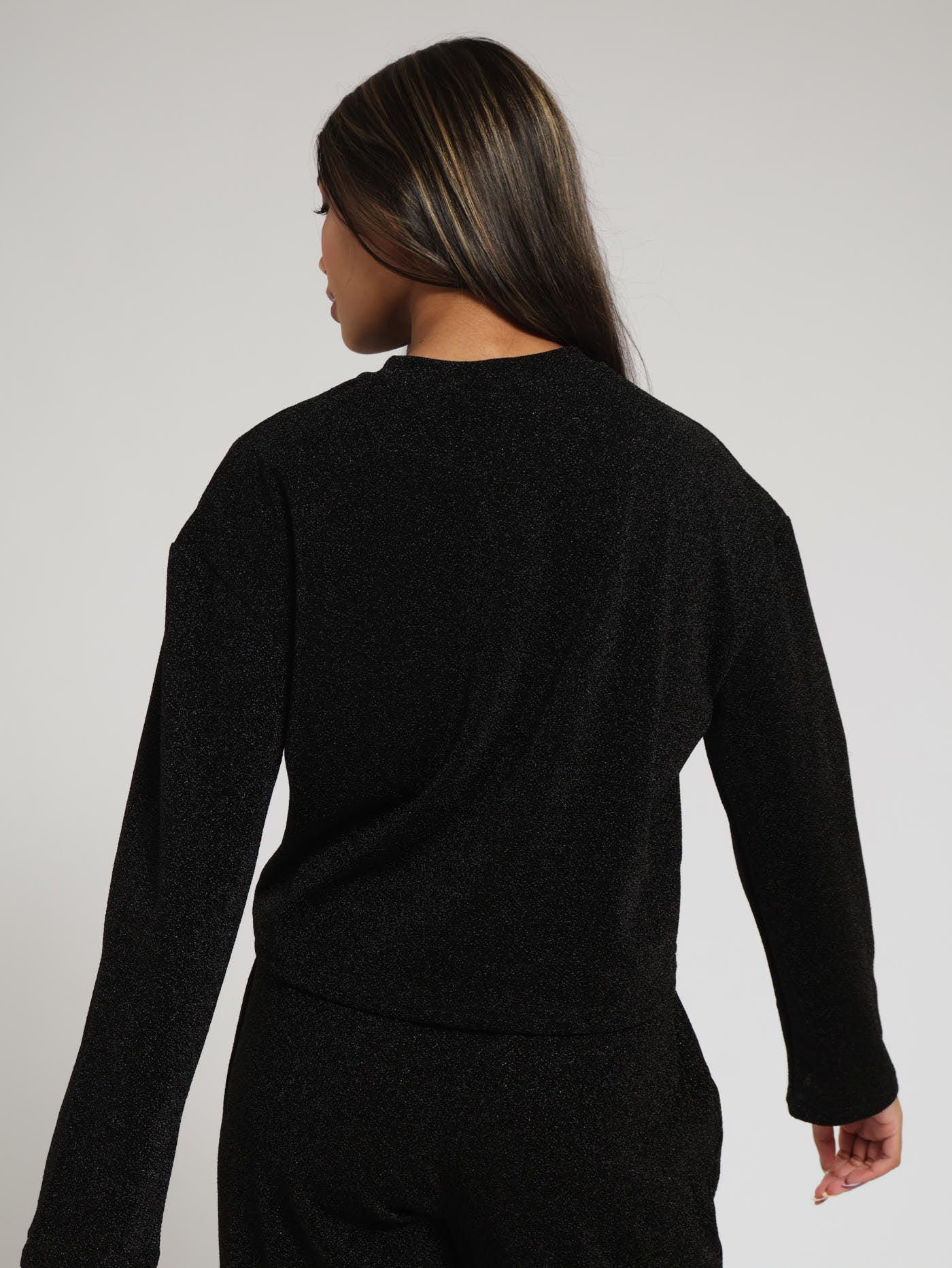 Sparkle Pullover - Black - Image 3