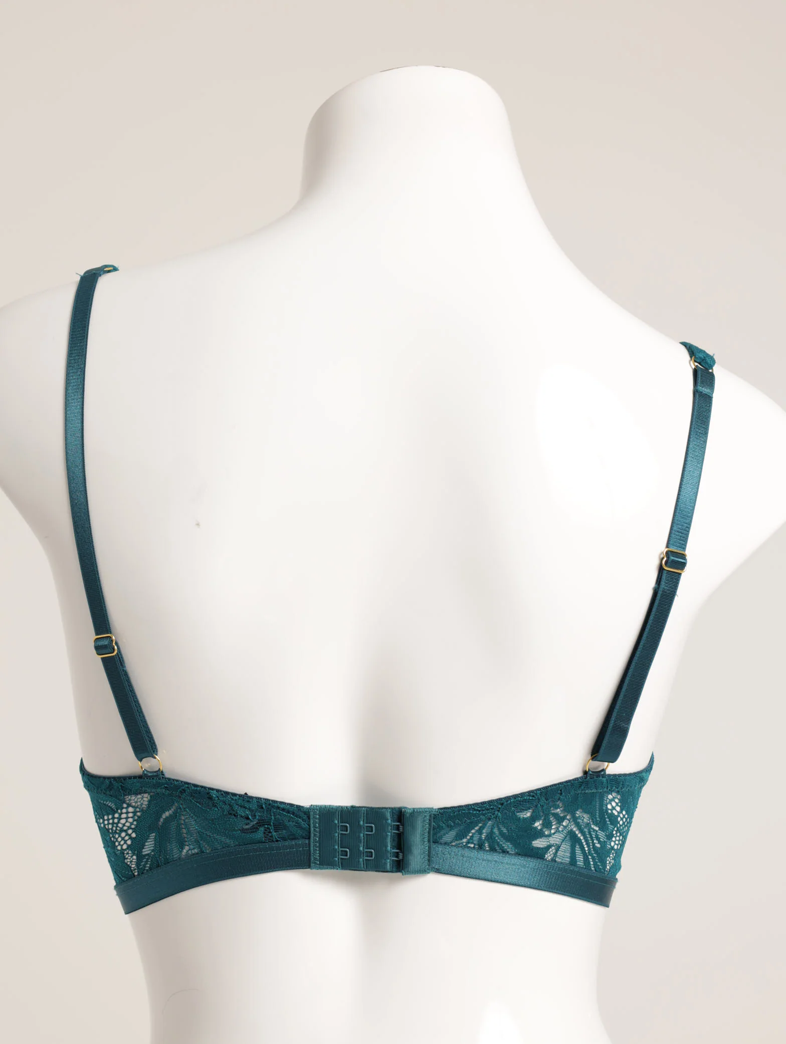 Split Braided Strap Balconette Bra - Image 2