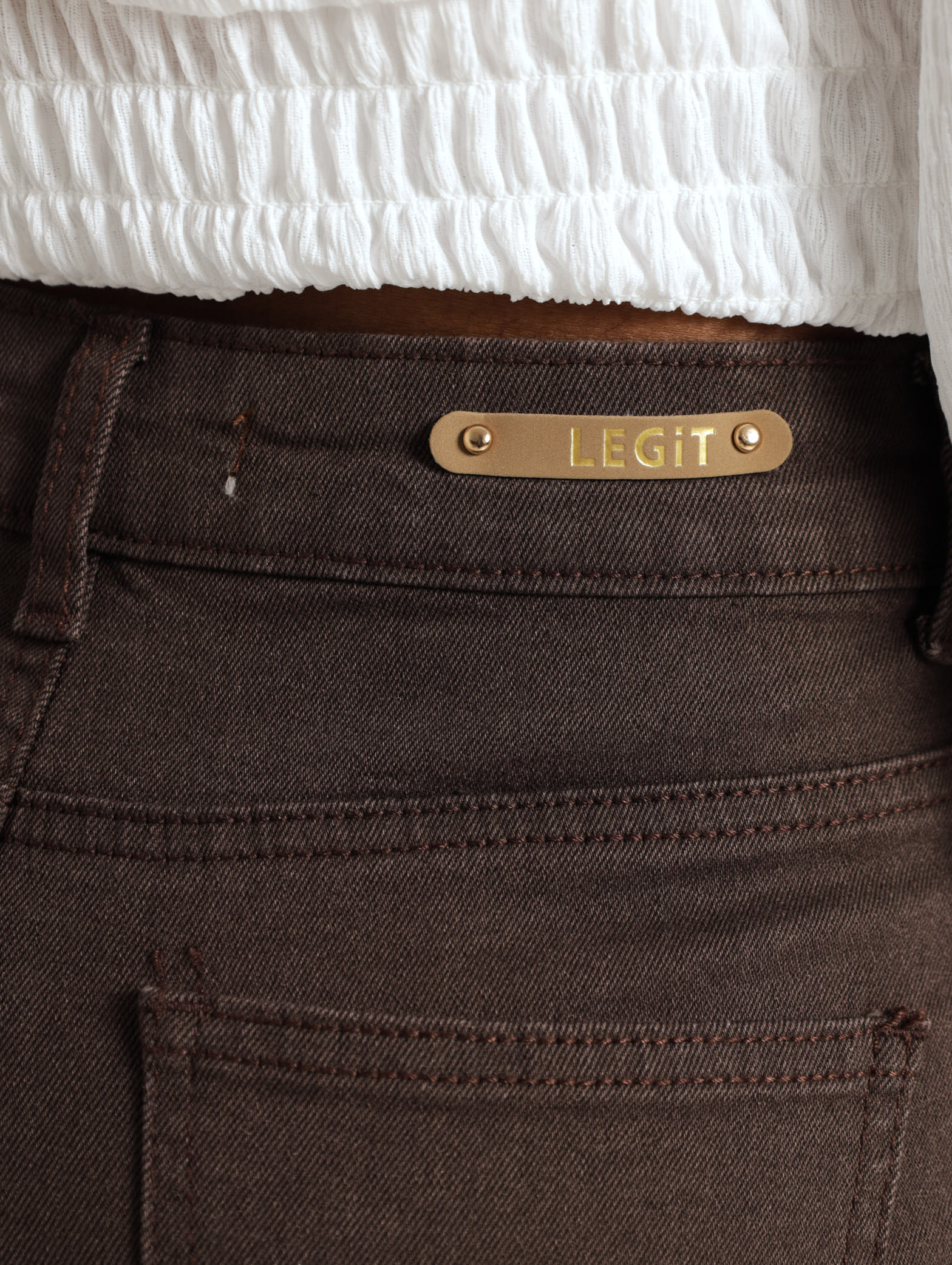 Split Hem Straight Slim Leg Jean - Image 6