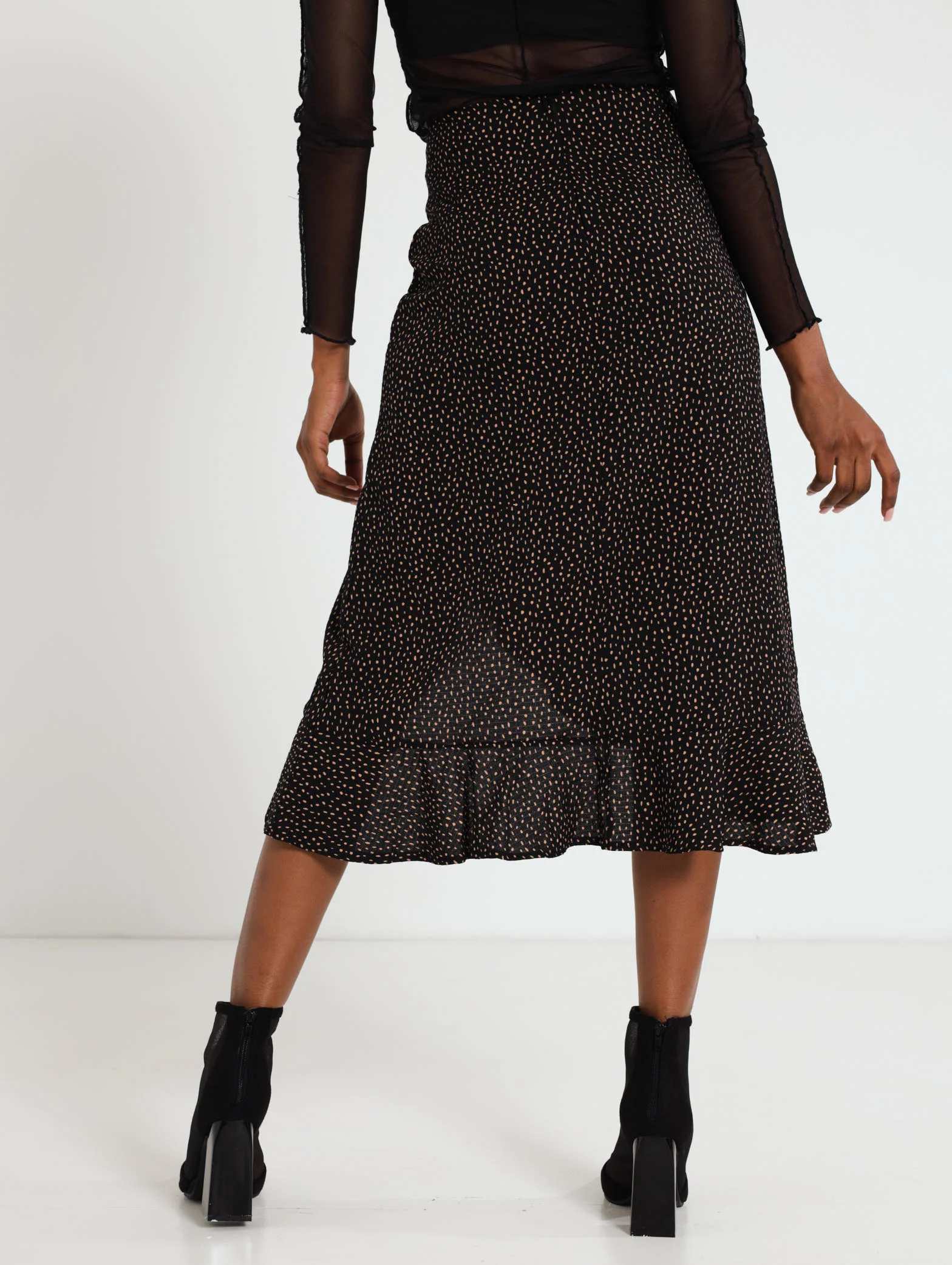 Spot Midi Skirt - Image 3
