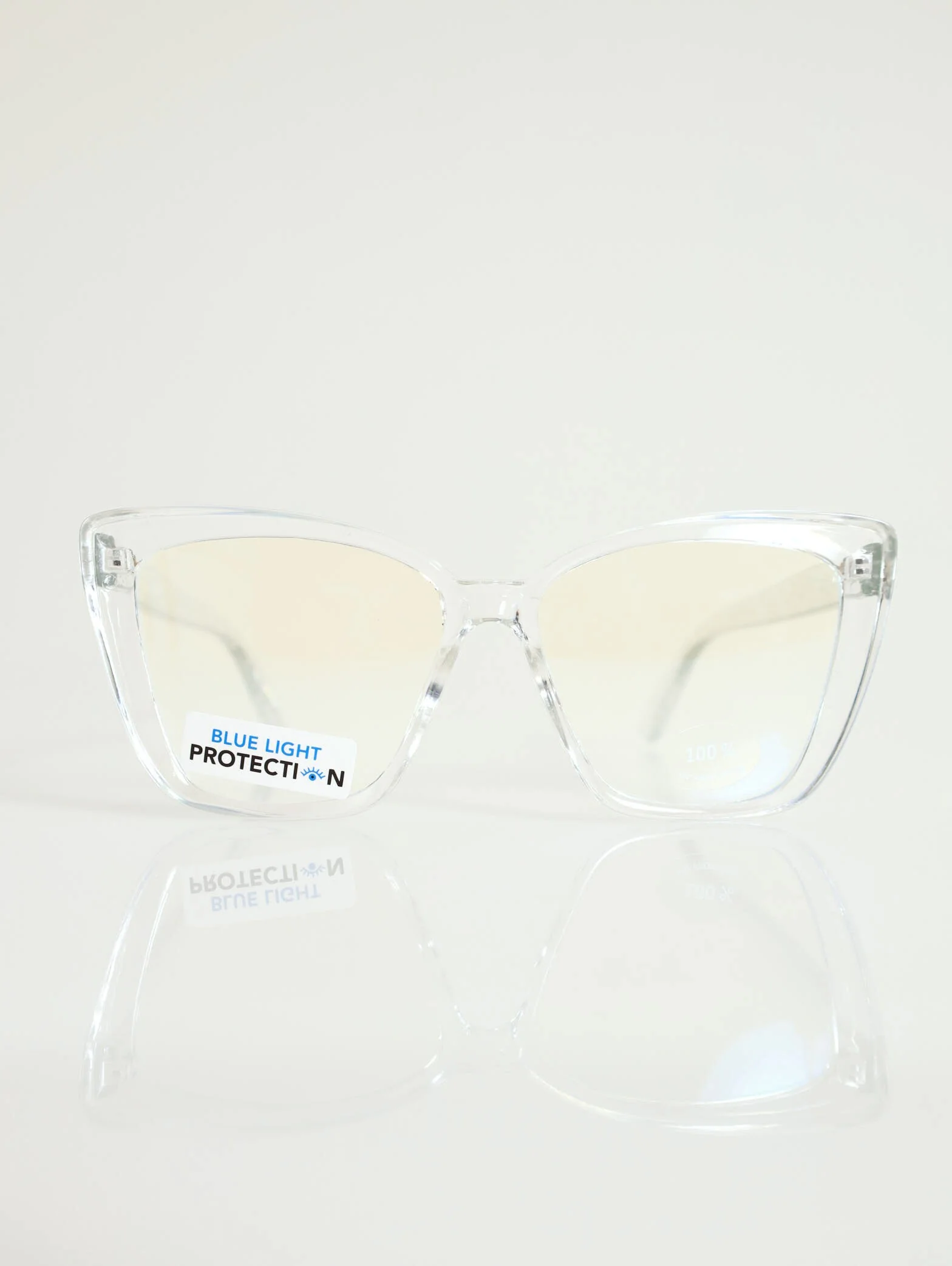 Square Cat Eye Blue Light Block Glasses