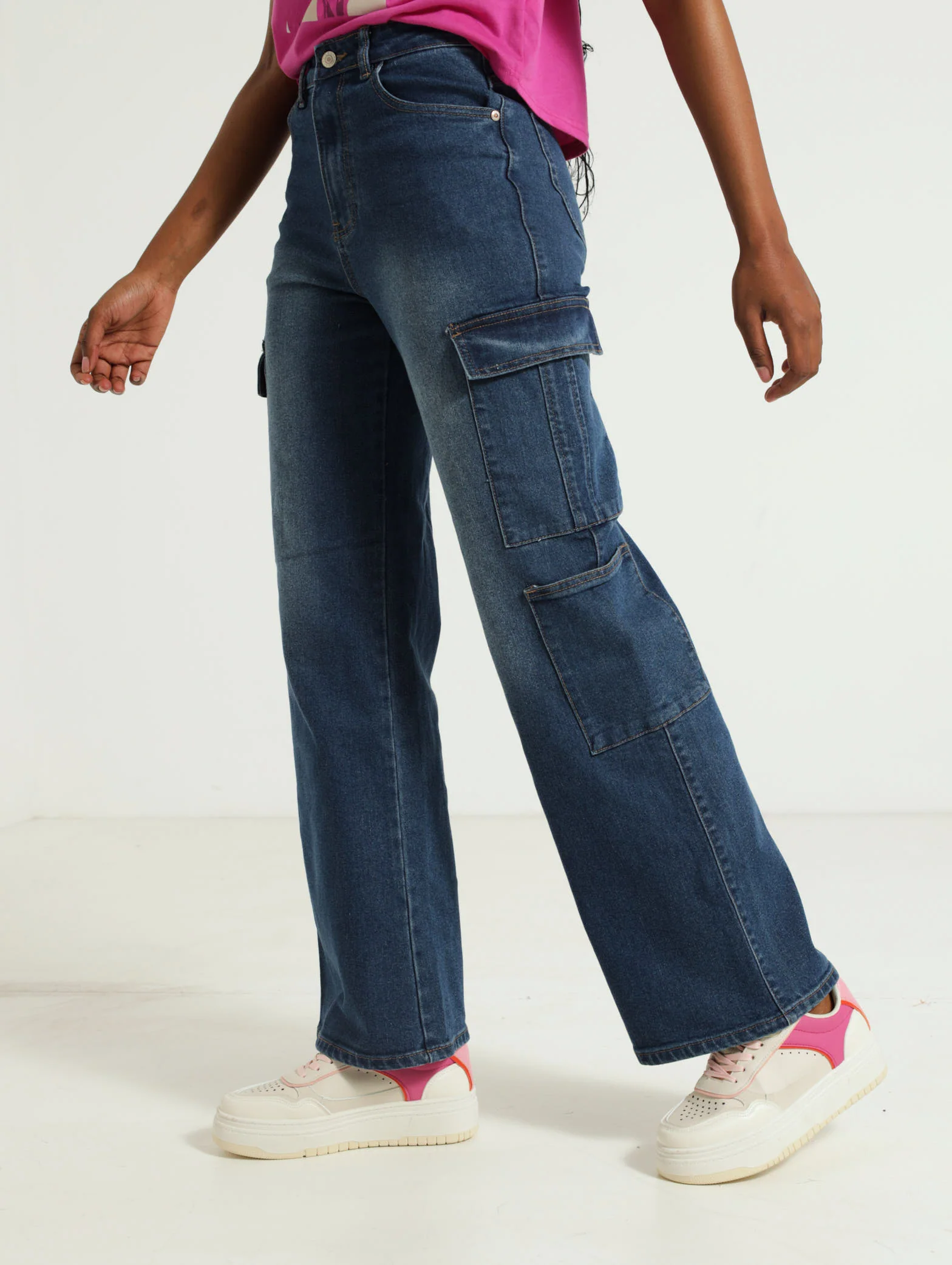 Straight 90's Cargo Jean - Image 2