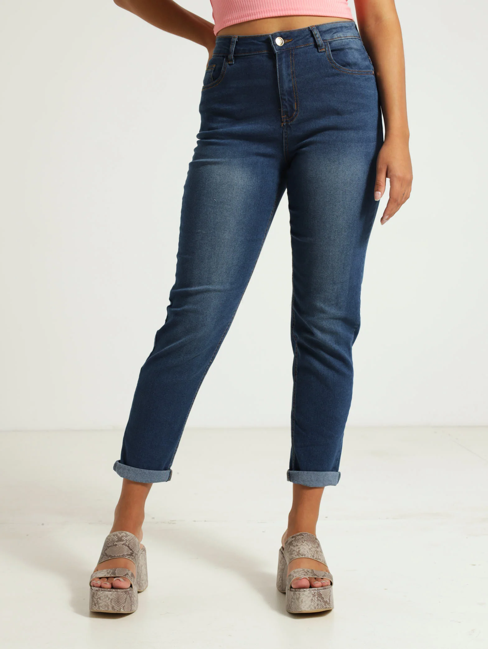 Straight Mom Jean