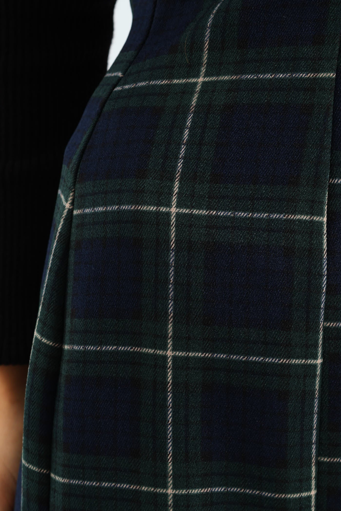 Strappy Check Pinafore Dress - Multi - Image 4