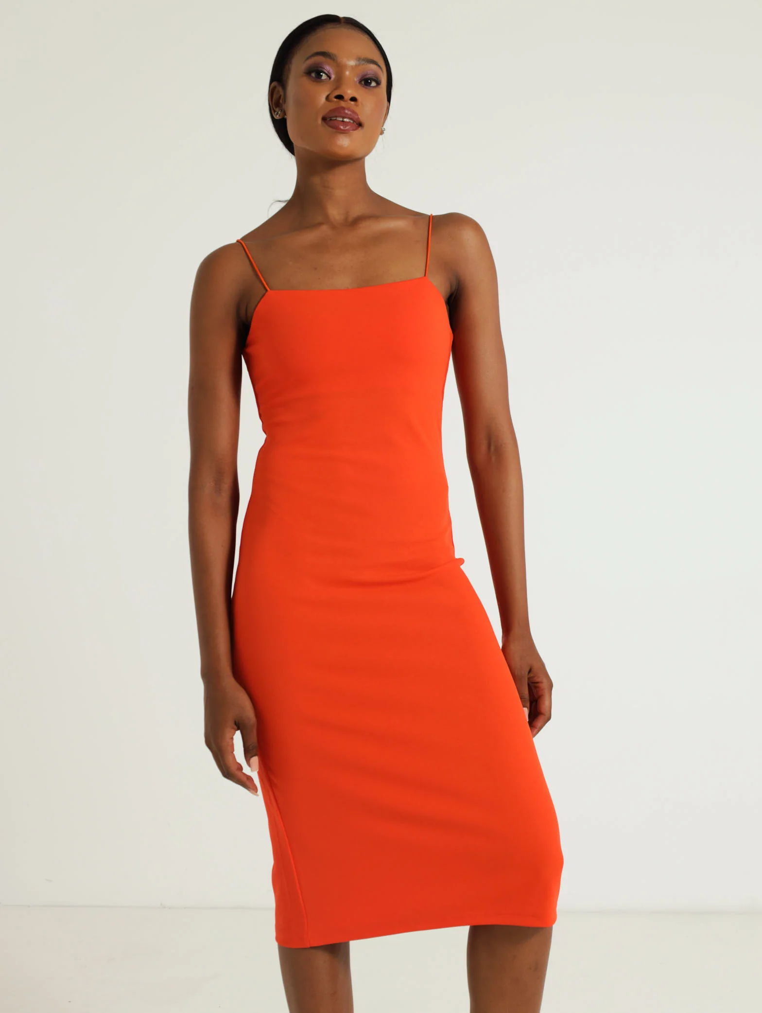 Strappy Fitted Tube Dress
